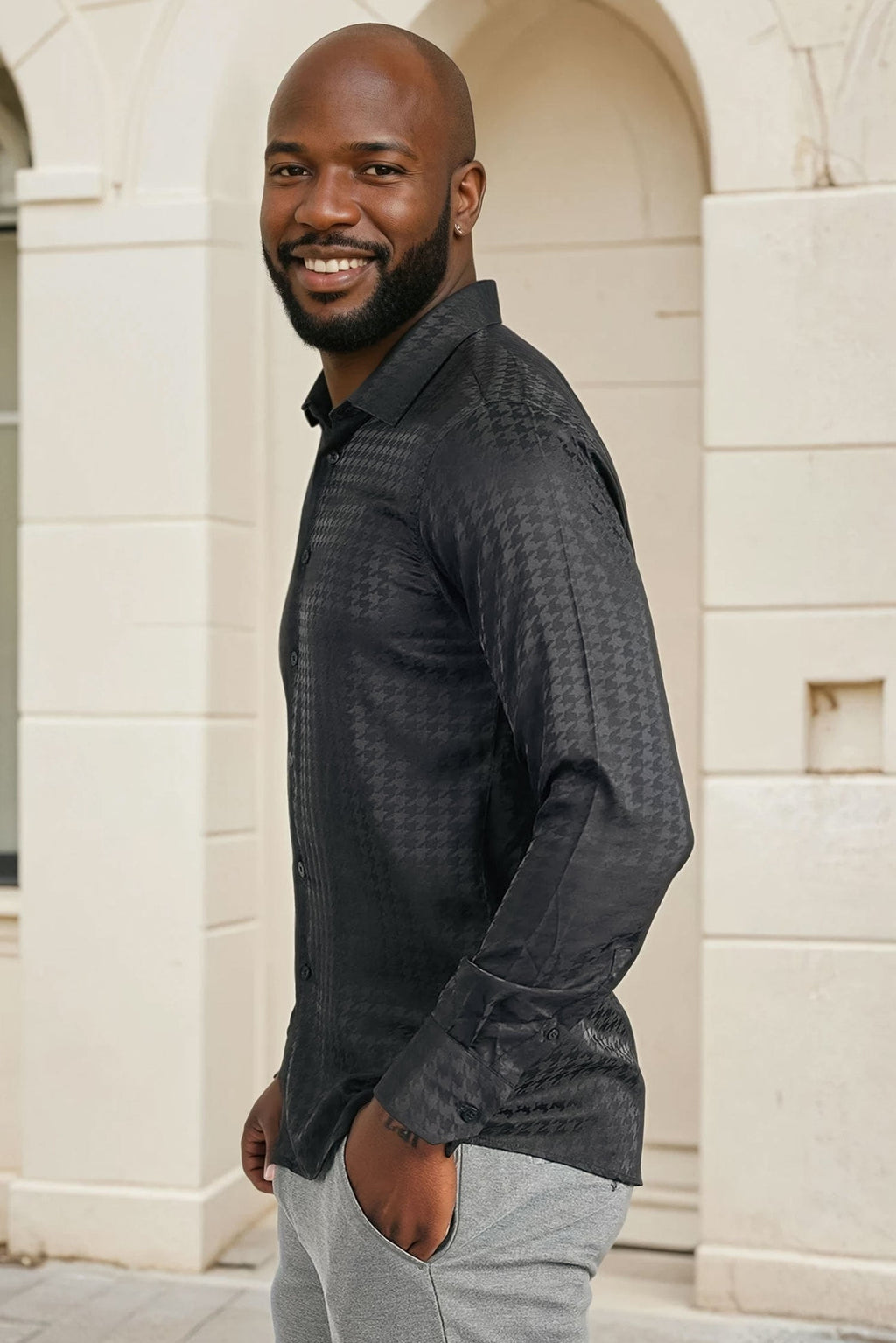 GEO MAN Long Sleeve Shirt