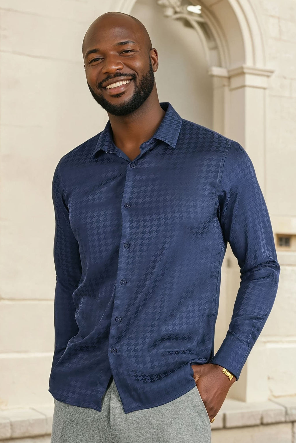 GEO MAN Long Sleeve Shirt