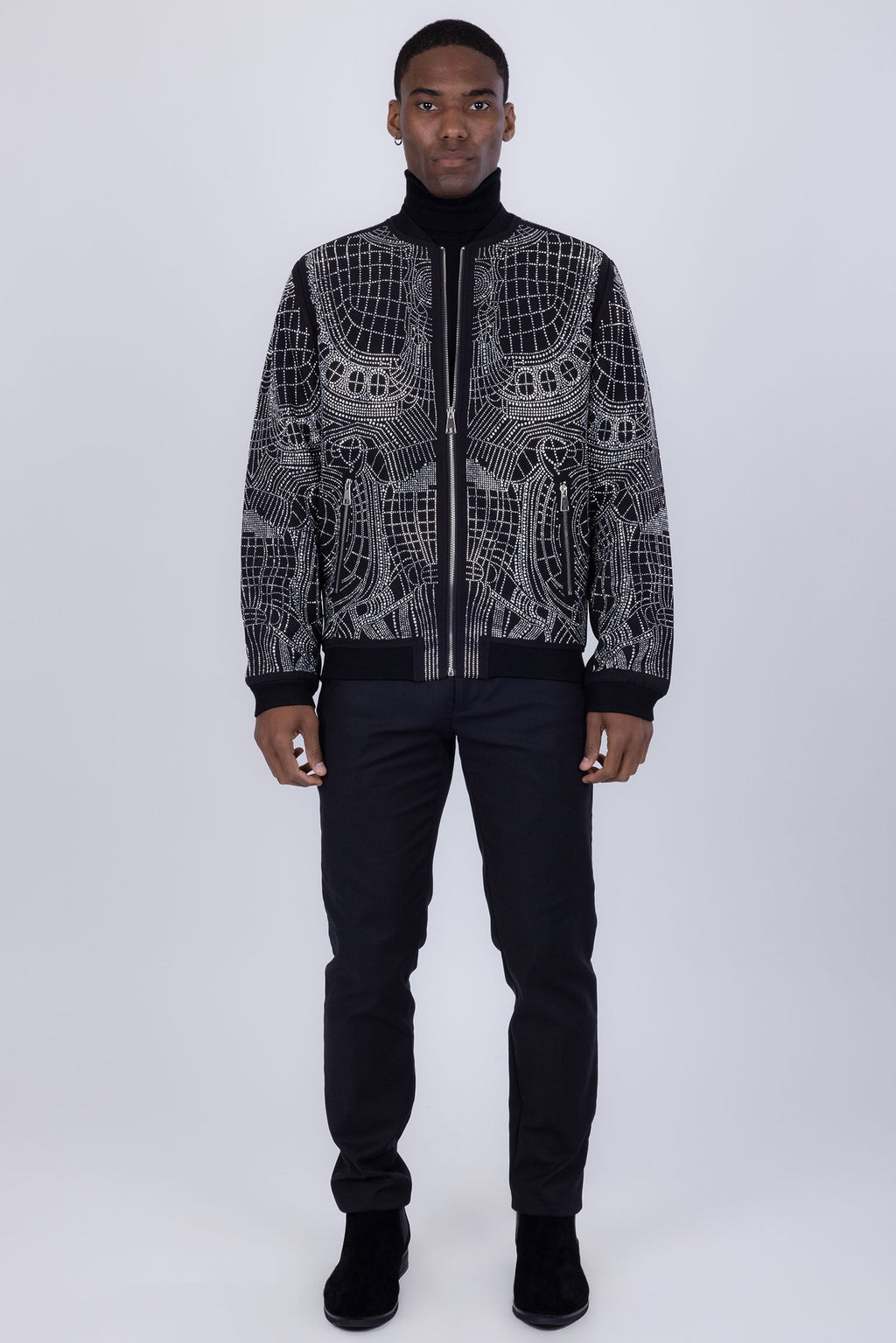 Jaggy Boy Bomber Jacket