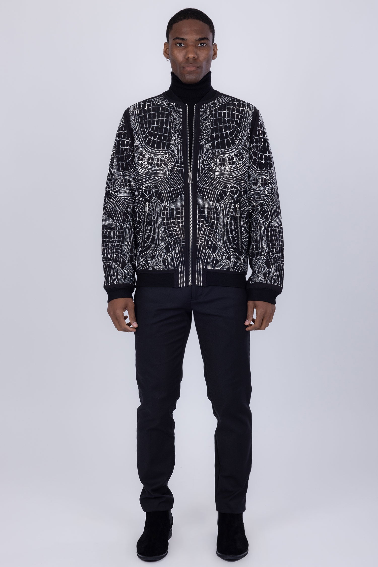 Jaggy Boy Bomber Jacket