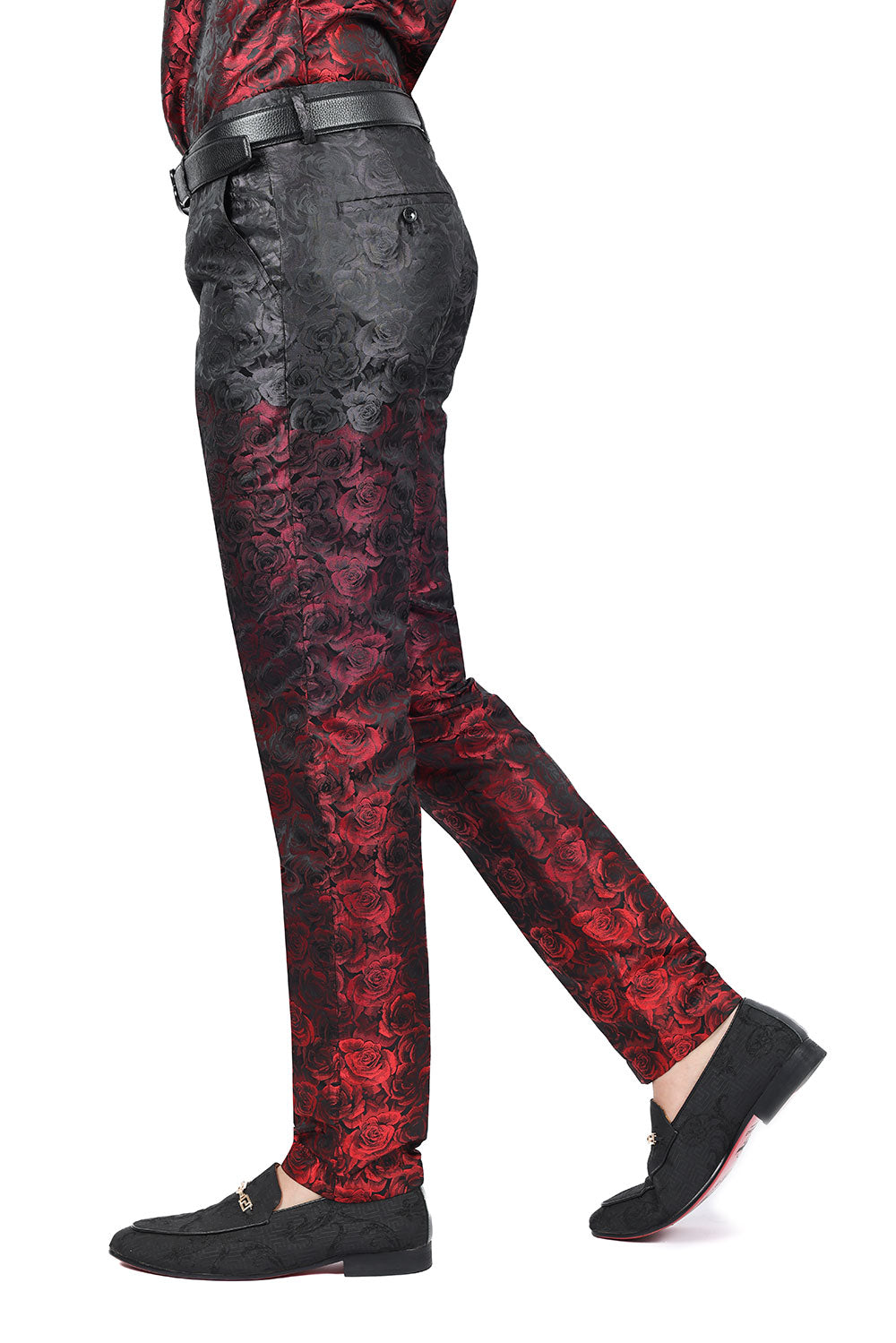 TWO TONE FLORAL Pants