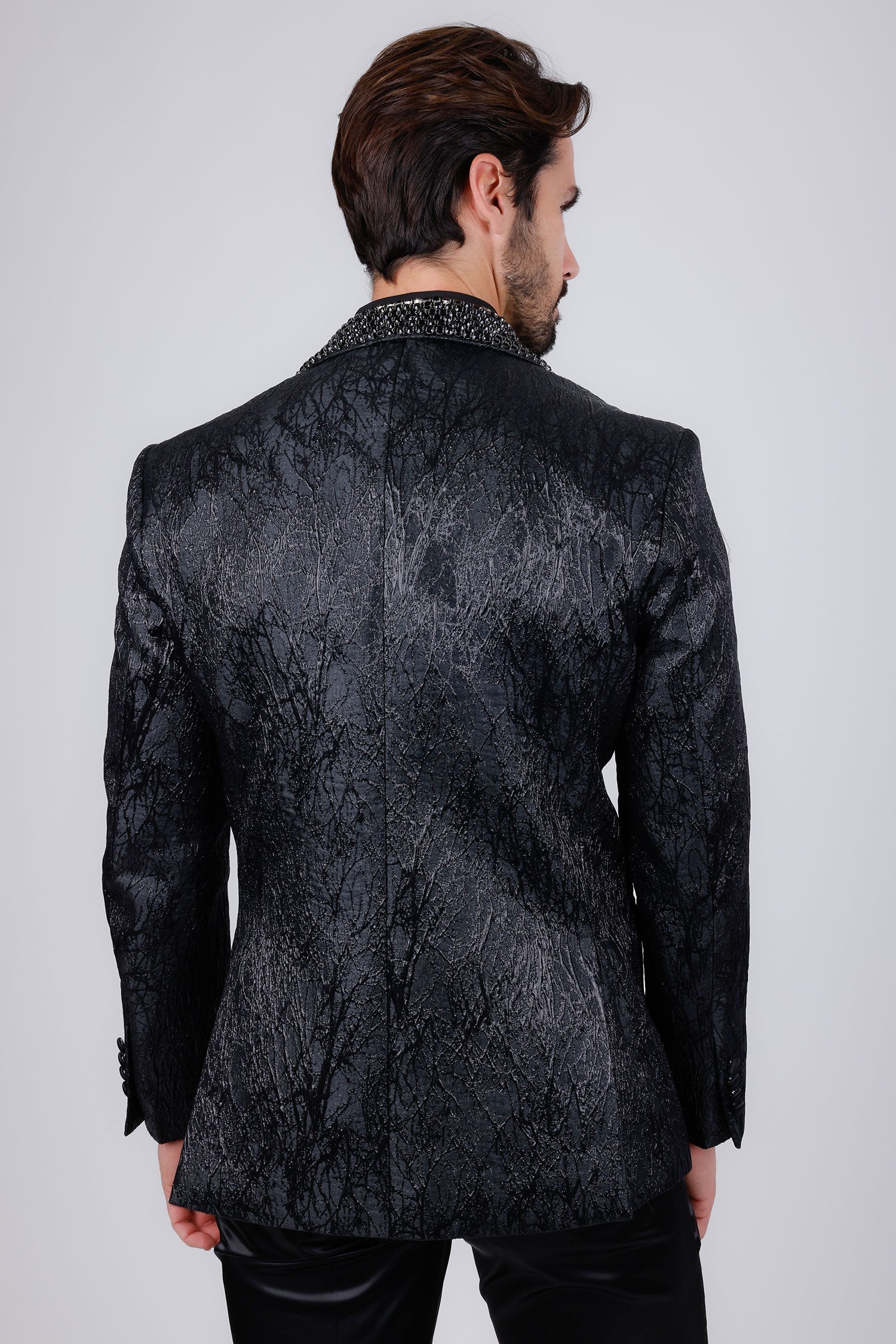 Amusing Origins Rhinestone Blazer