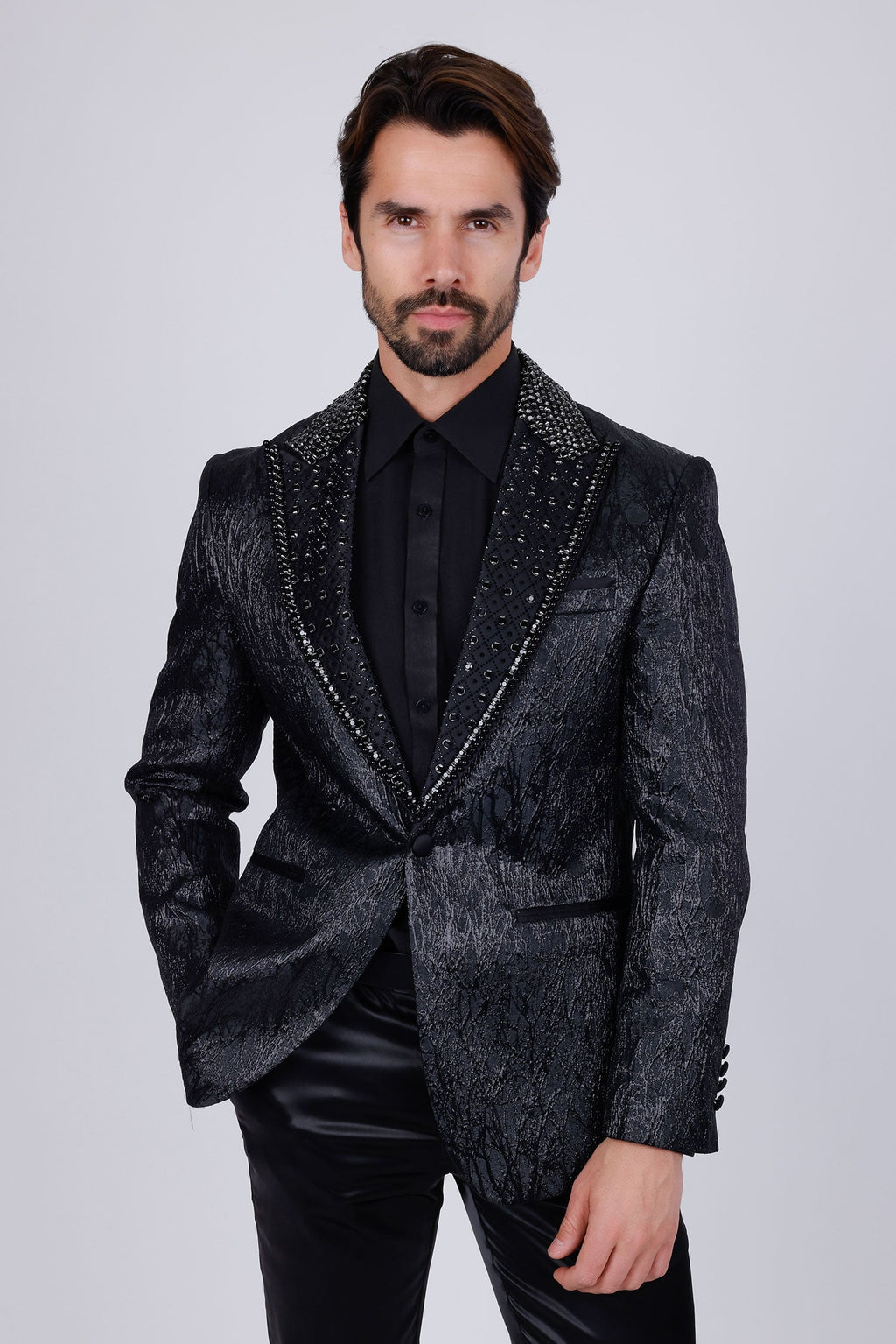 Amusing Origins Rhinestone Blazer