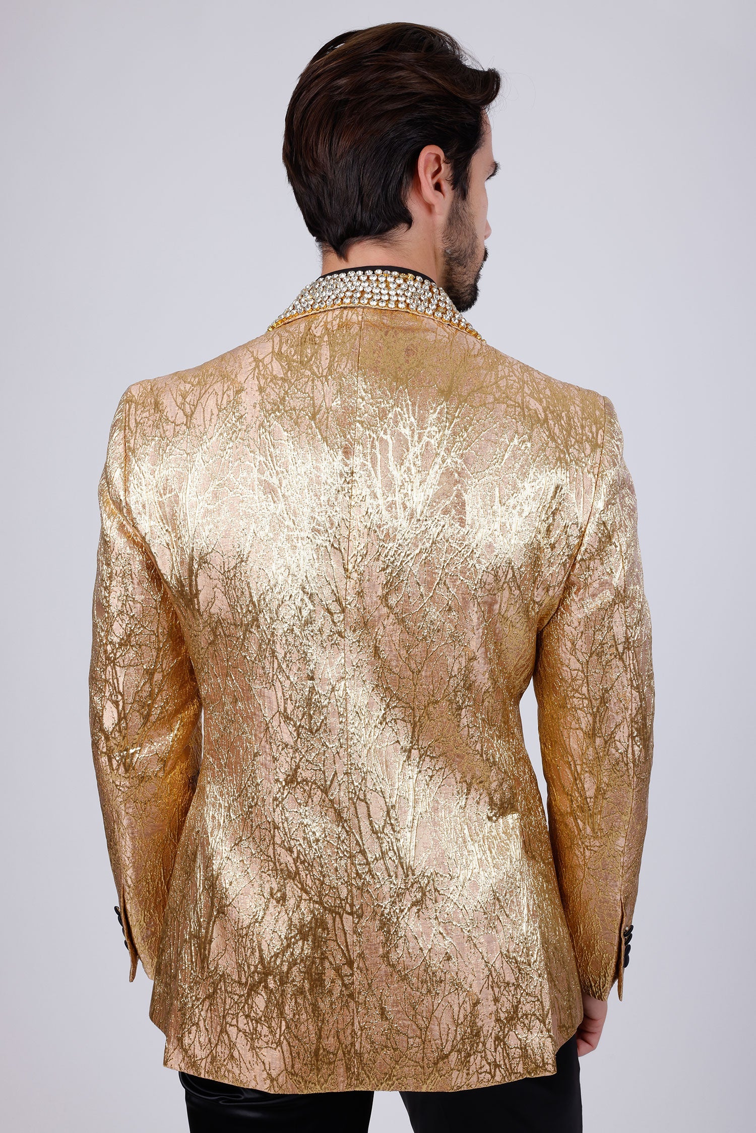 Amusing Origins Rhinestone Blazer