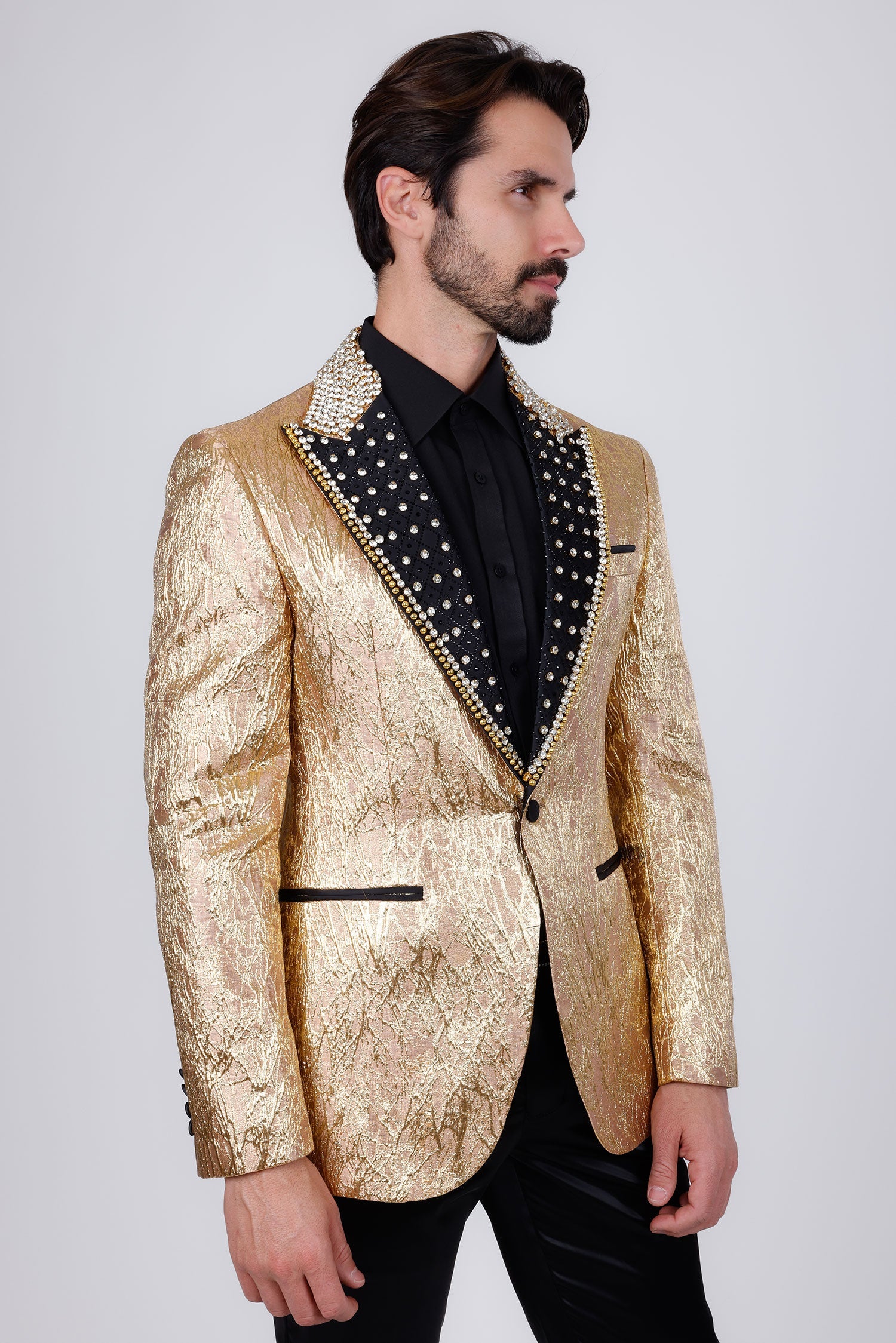 Amusing Origins Rhinestone Blazer