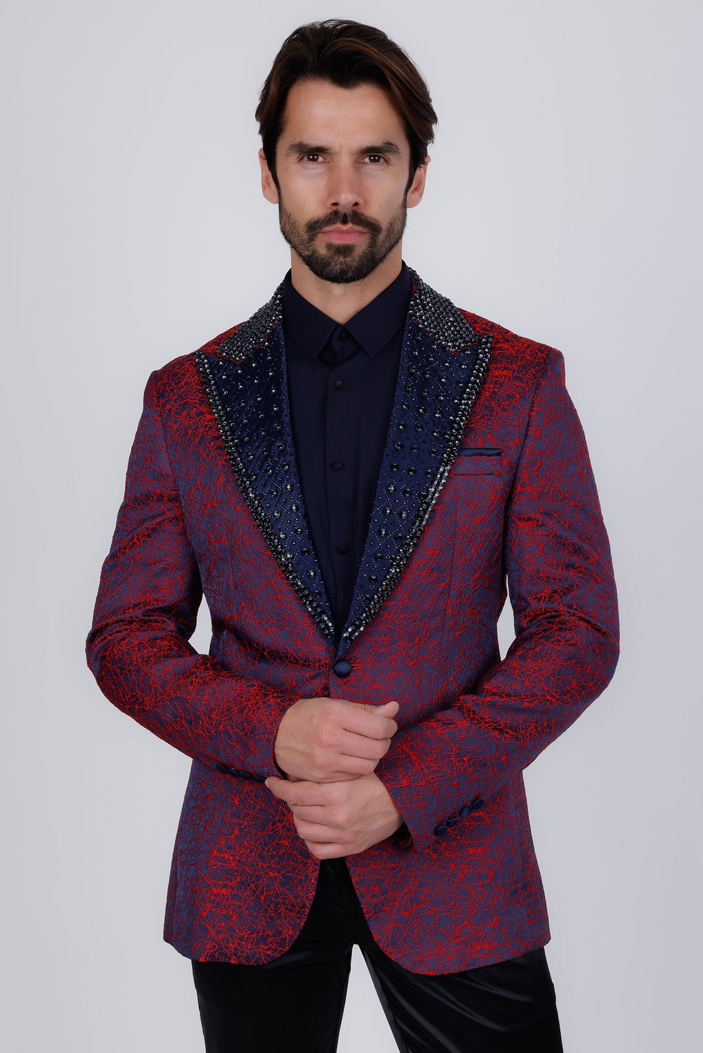 Amusing Origins Rhinestone Blazer