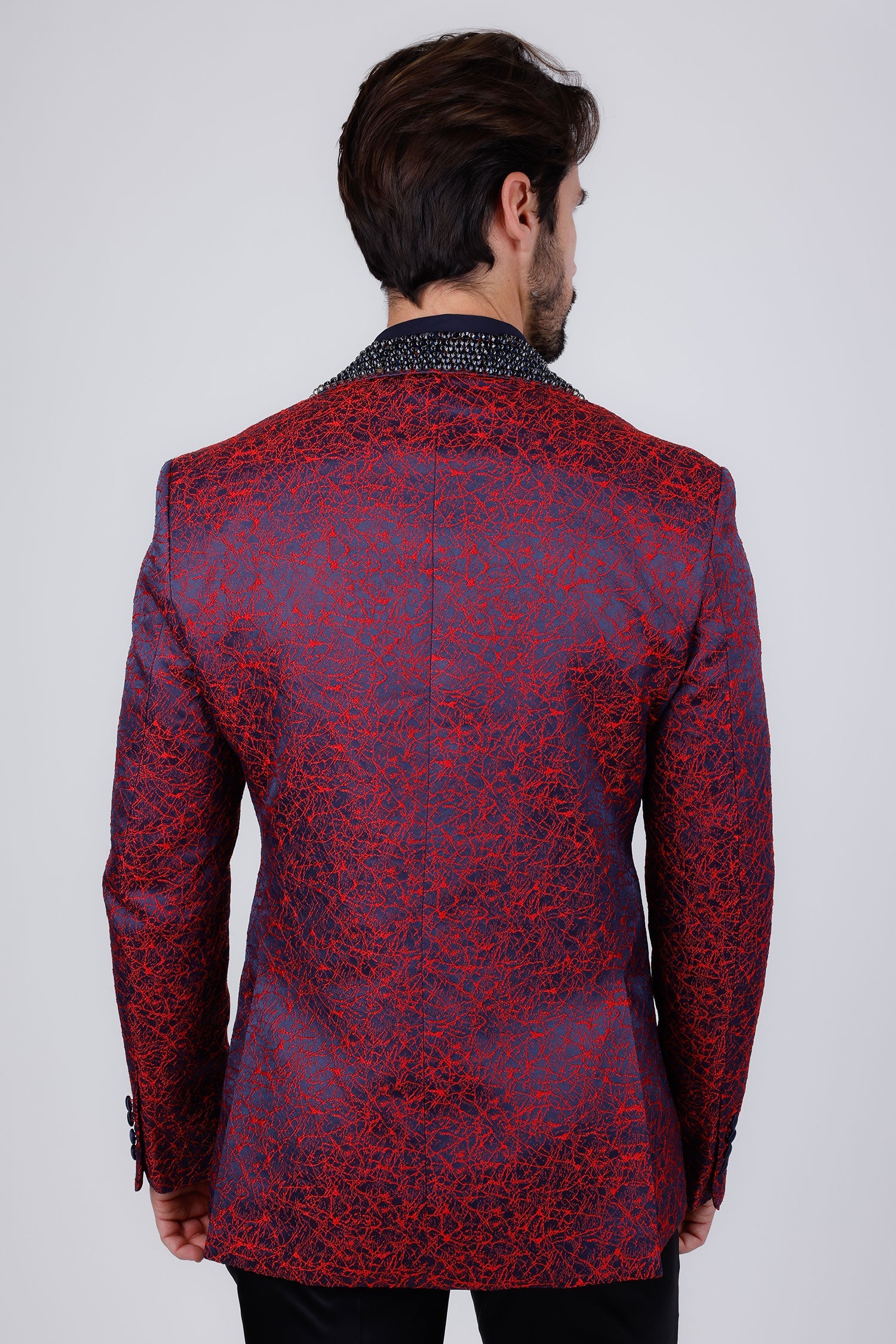 Amusing Origins Rhinestone Blazer