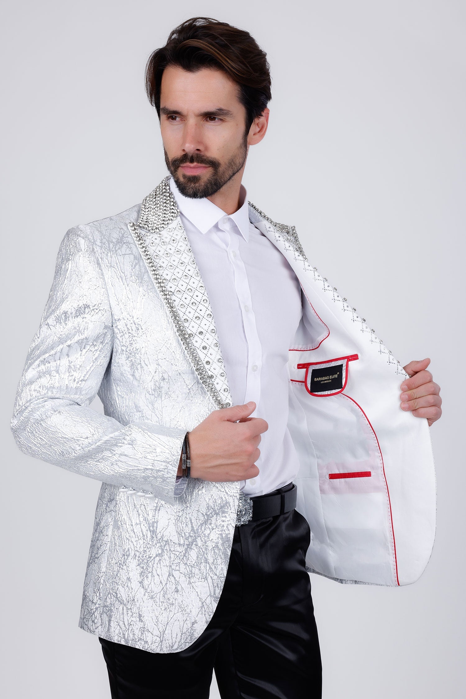 Amusing Origins Rhinestone Blazer