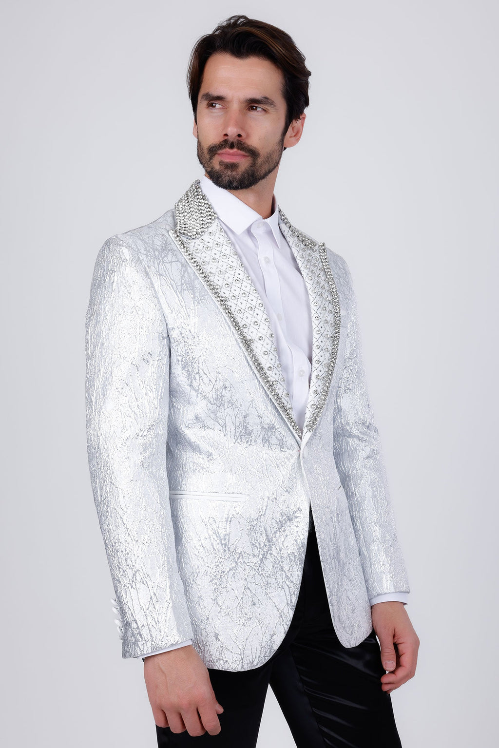 Amusing Origins Rhinestone Blazer