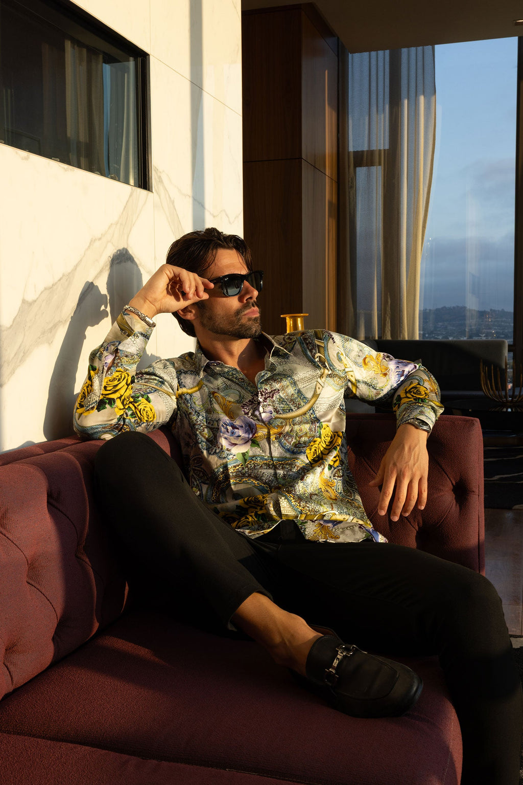 The Rose Venice Long Sleeve Shirt