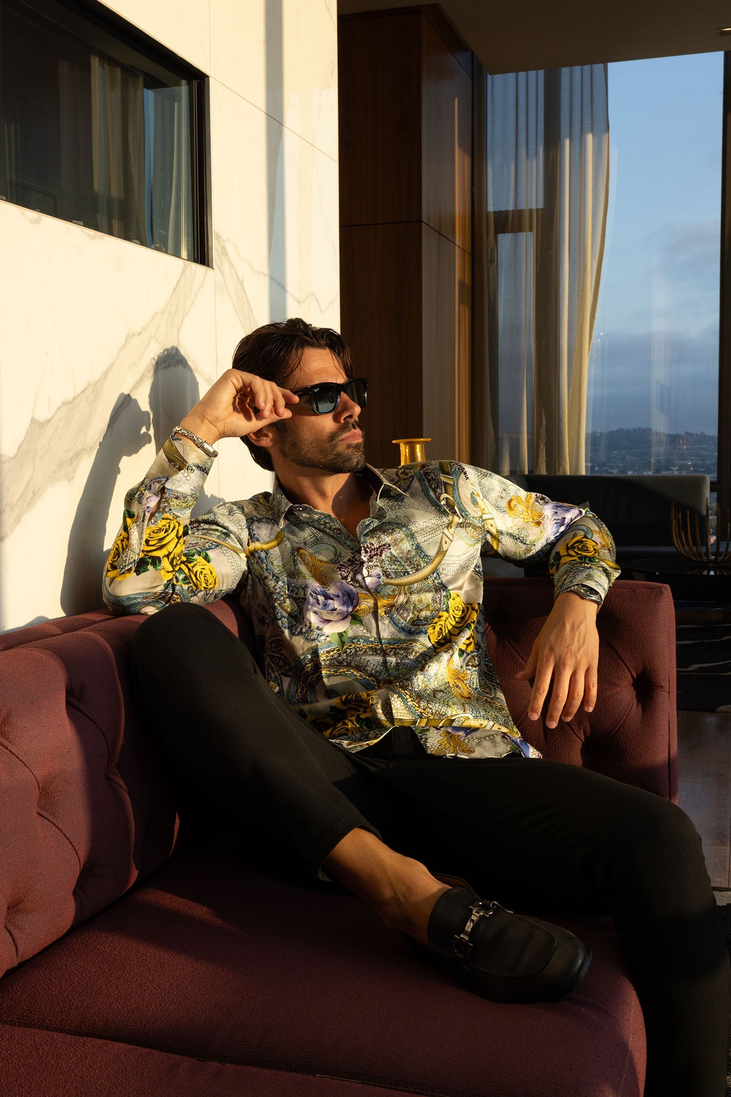 The Rose Venice Long Sleeve Shirt