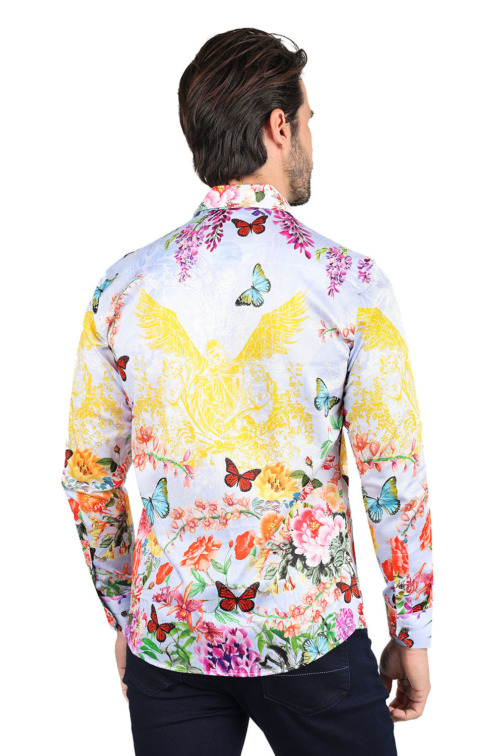 Noble Gents Butterfly Long Sleeve Shirt