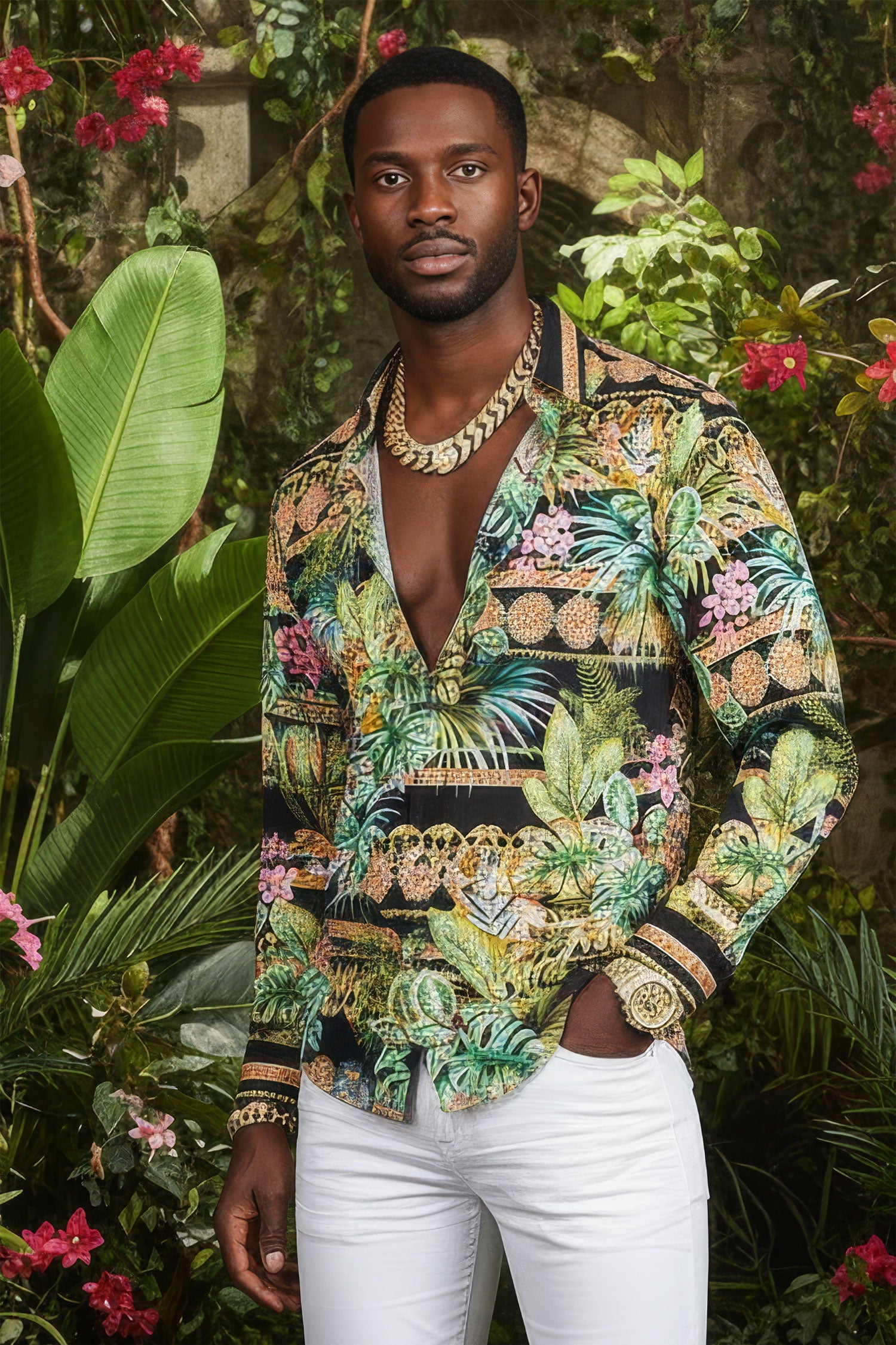 Floral Vibes Long Sleeve Shirt