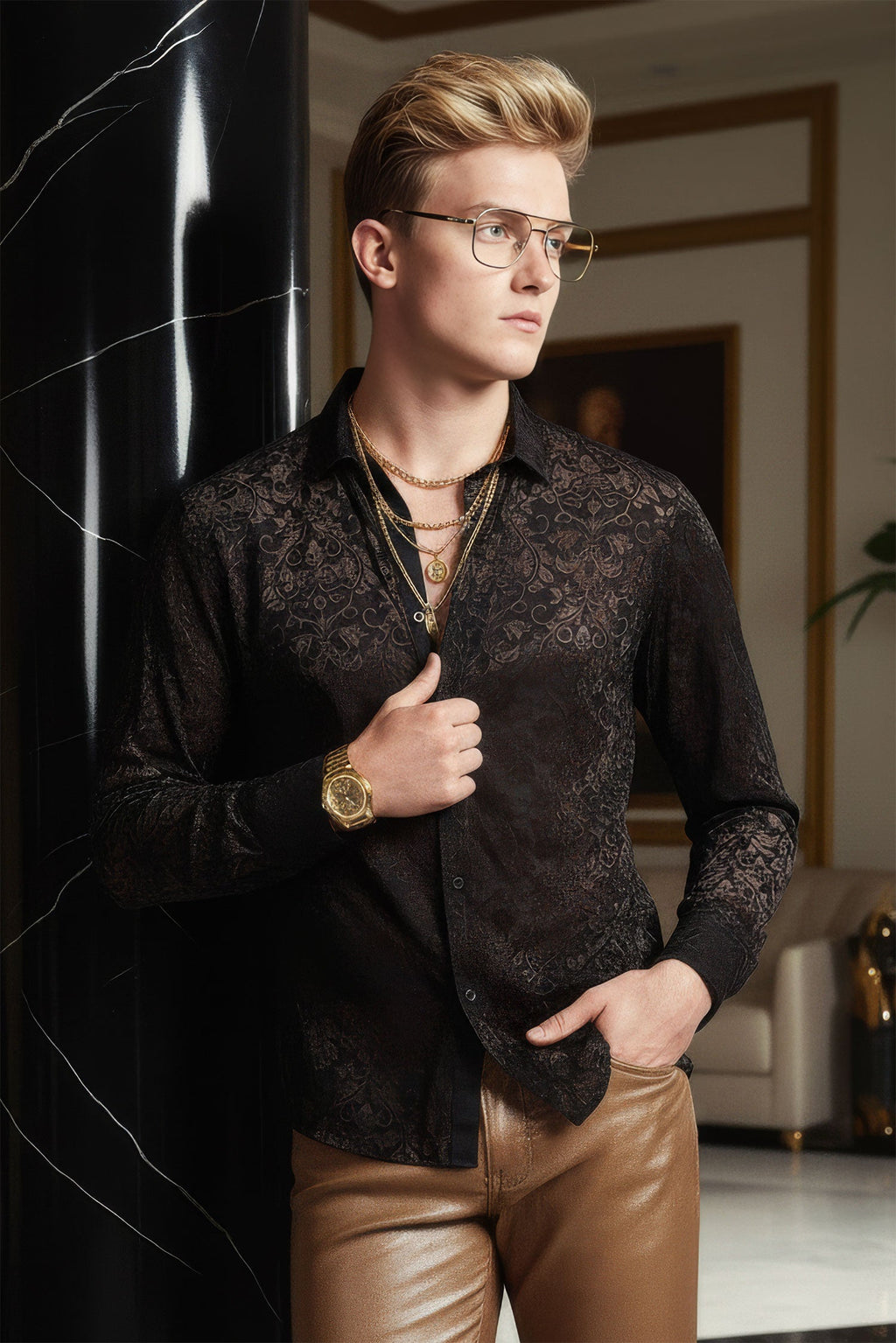 Paisley Passion Long Sleeve Shirt