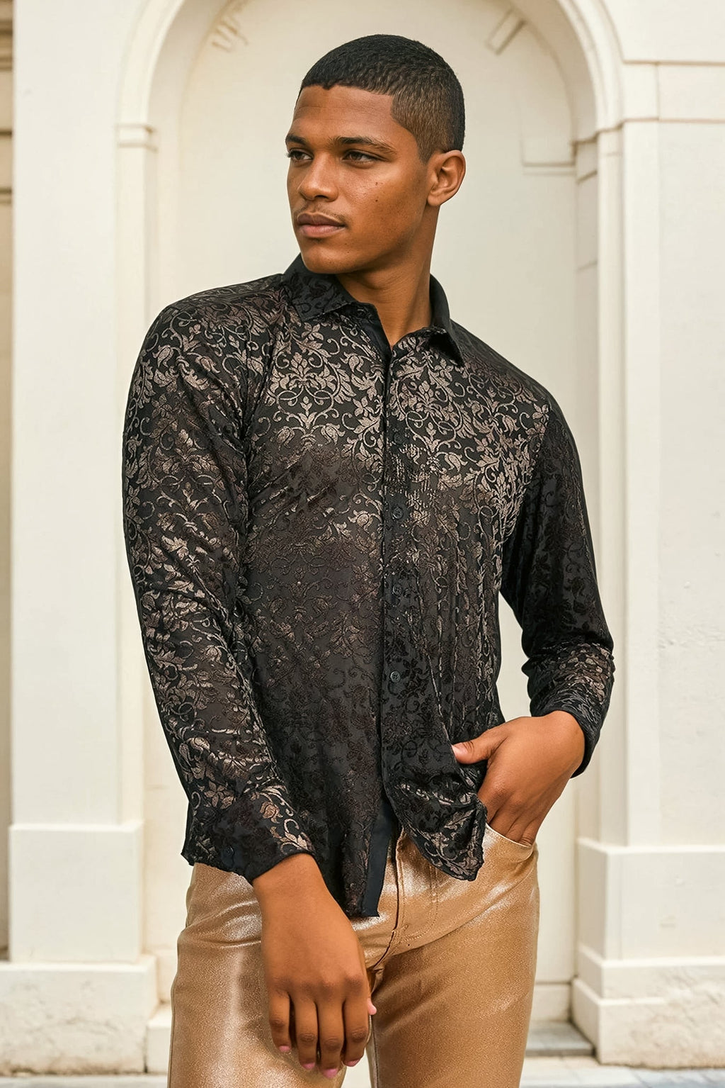 Vines Fine Long Sleeve Shirt