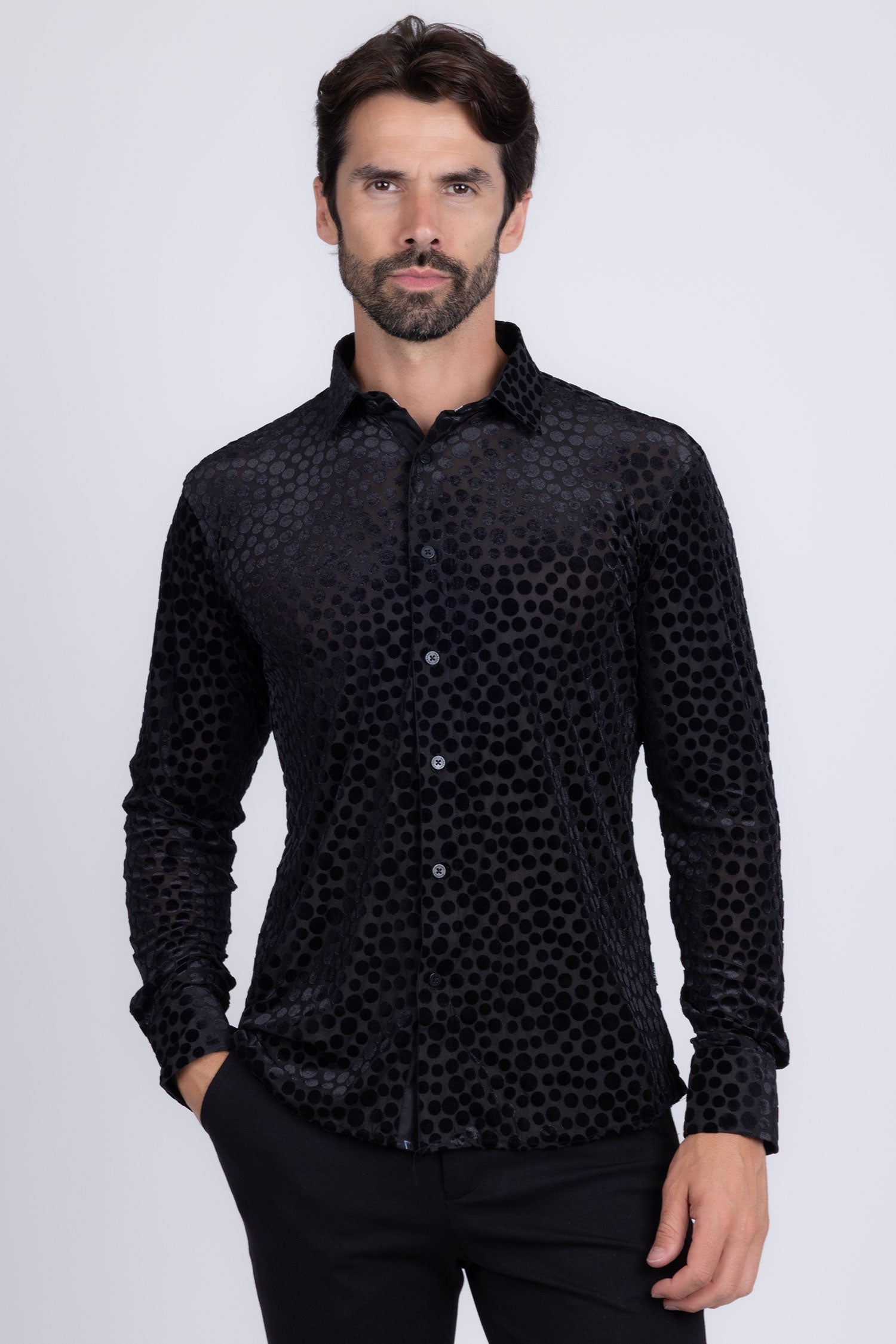 Polka Couture Long Sleeve Shirt