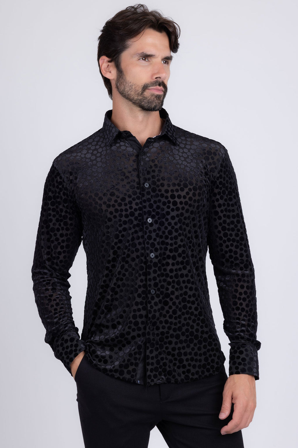 Polka Couture Long Sleeve Shirt