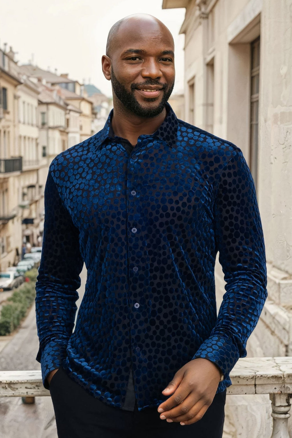 Polka Couture Long Sleeve Shirt