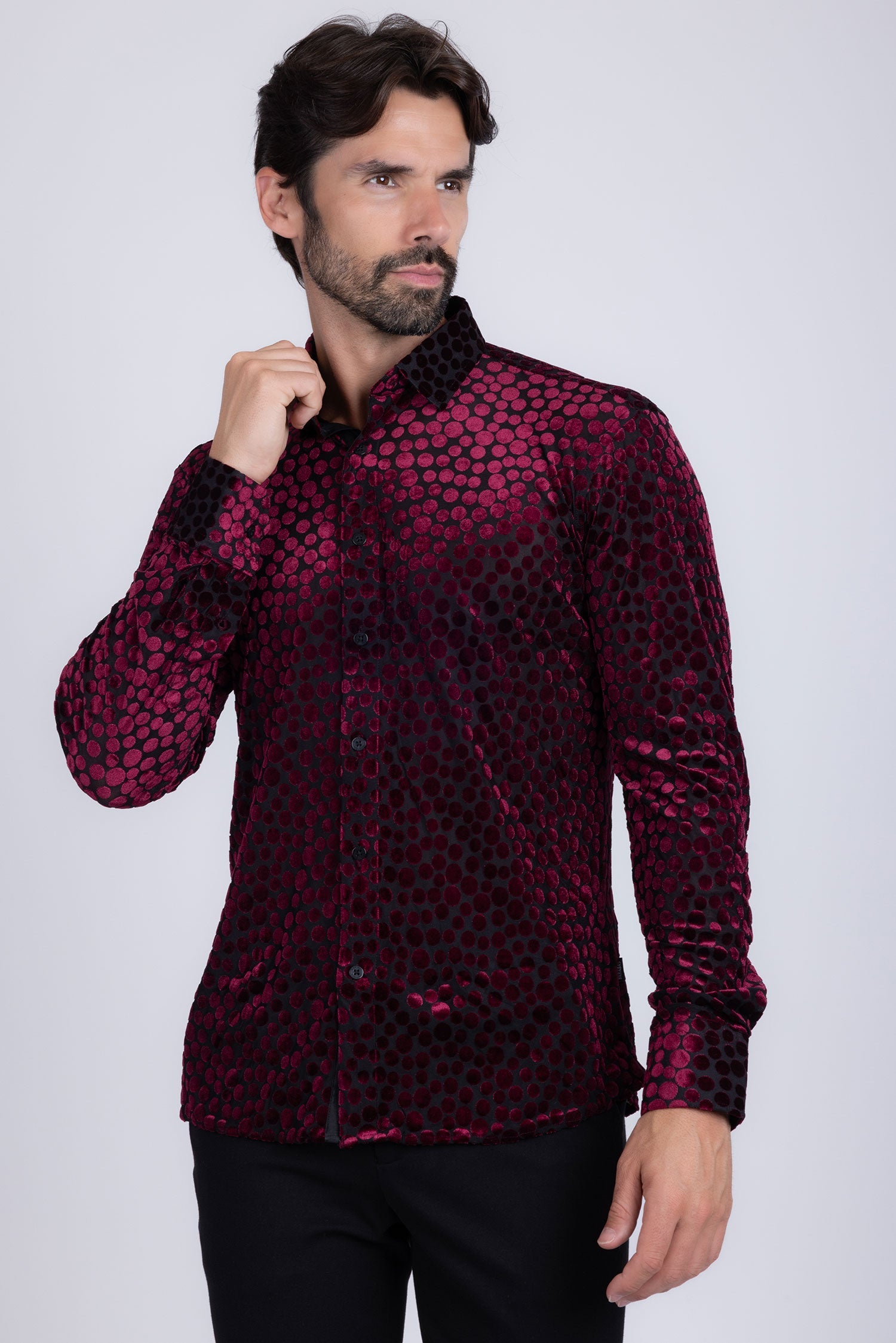Polka Couture Long Sleeve Shirt