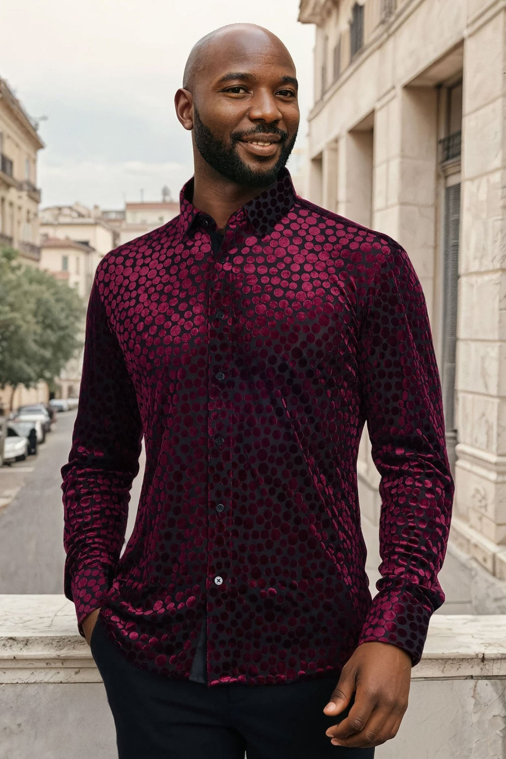 Polka Couture Long Sleeve Shirt