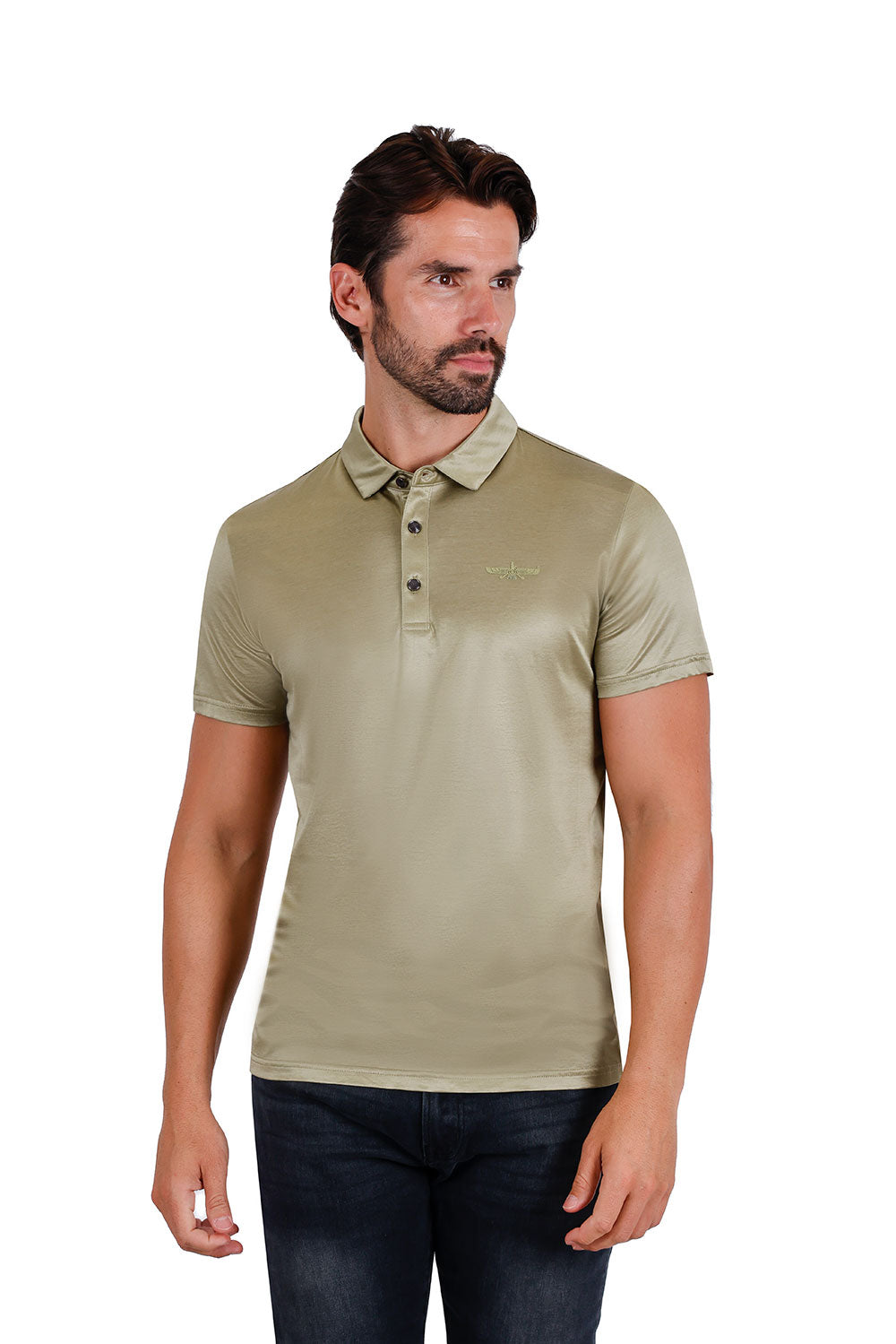Silky Shine Polo Shirt