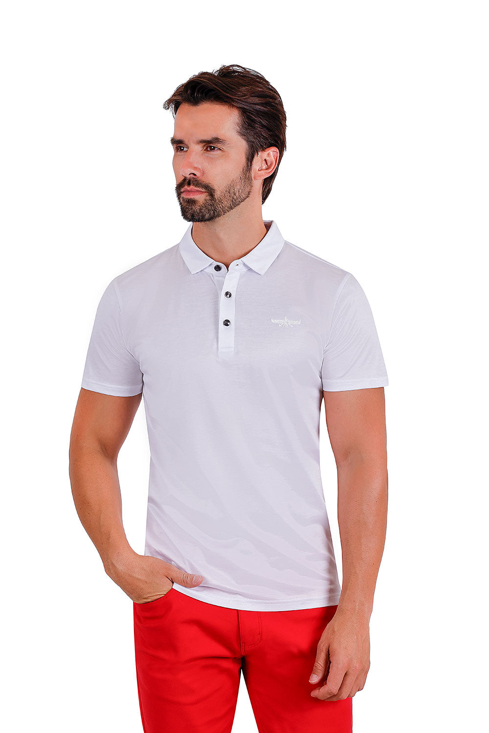 Silky Shine Polo Shirt