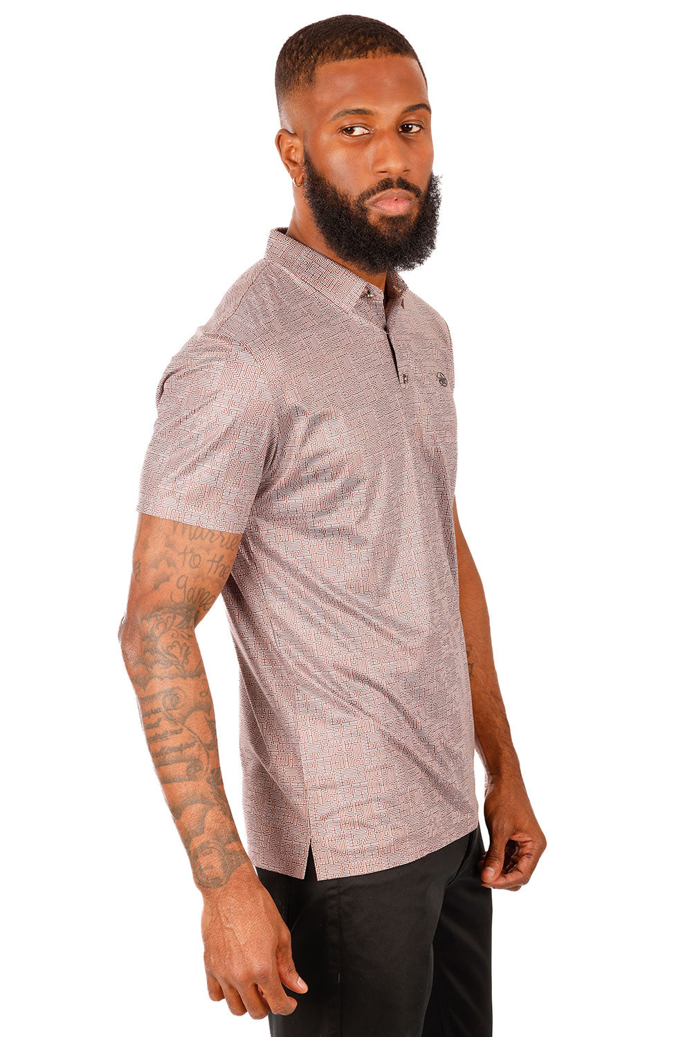 Plait Sketch Polo Shirt