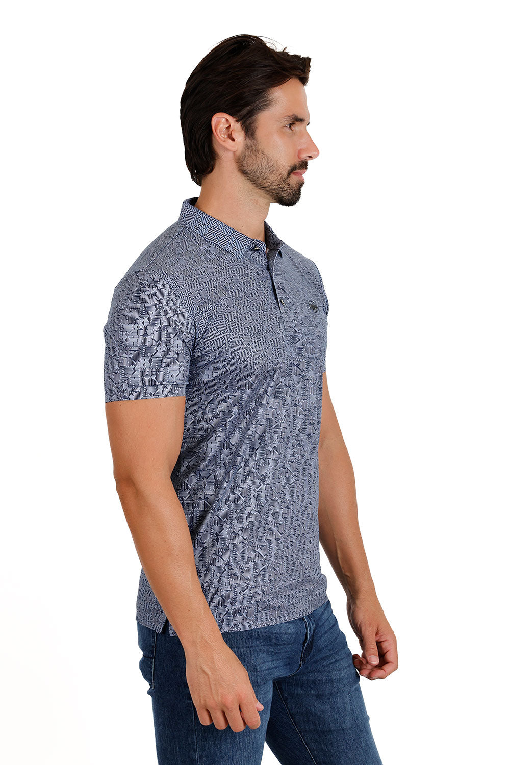 Plait Sketch Polo Shirt