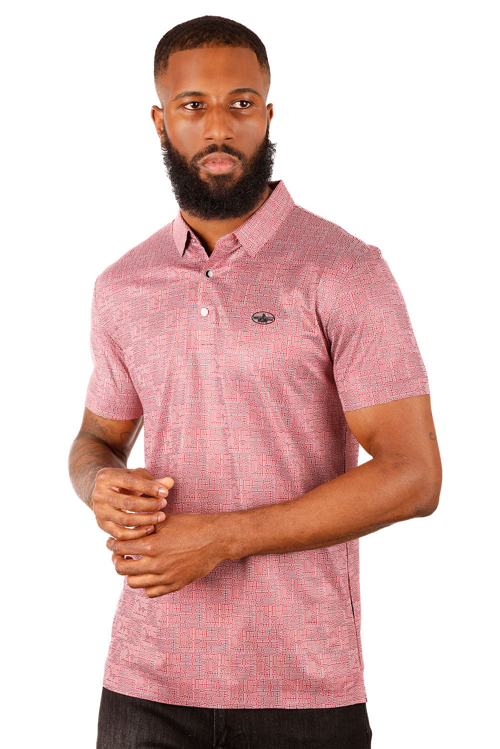 Plait Sketch Polo Shirt