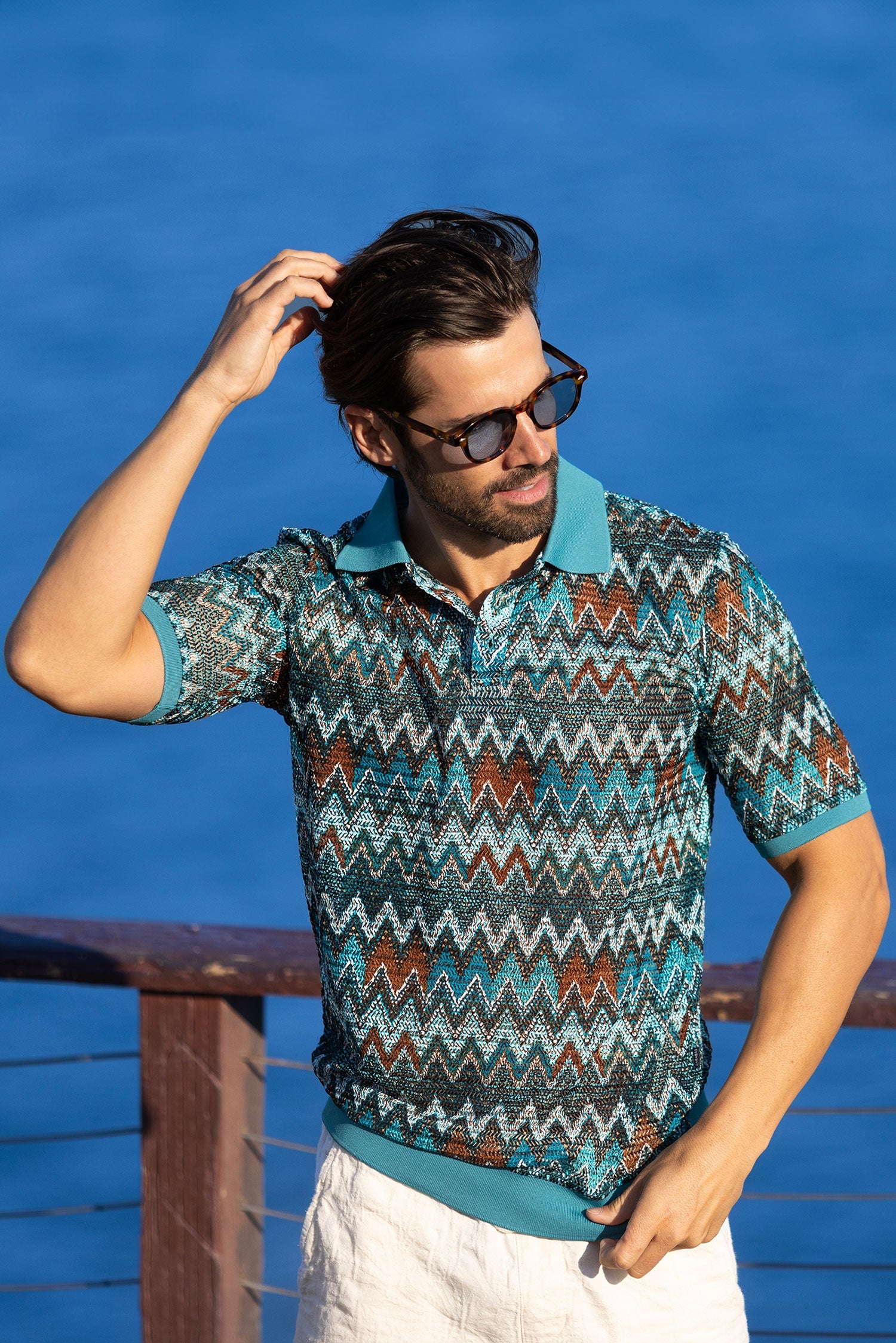 Crisscross Create Polo Shirt