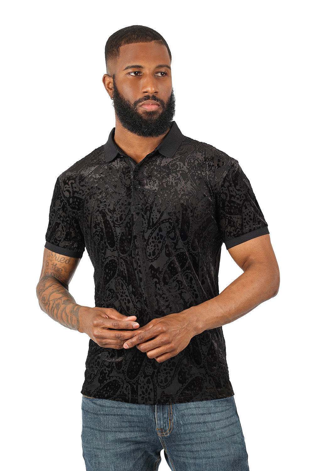 Paisley Passion Polo Shirt