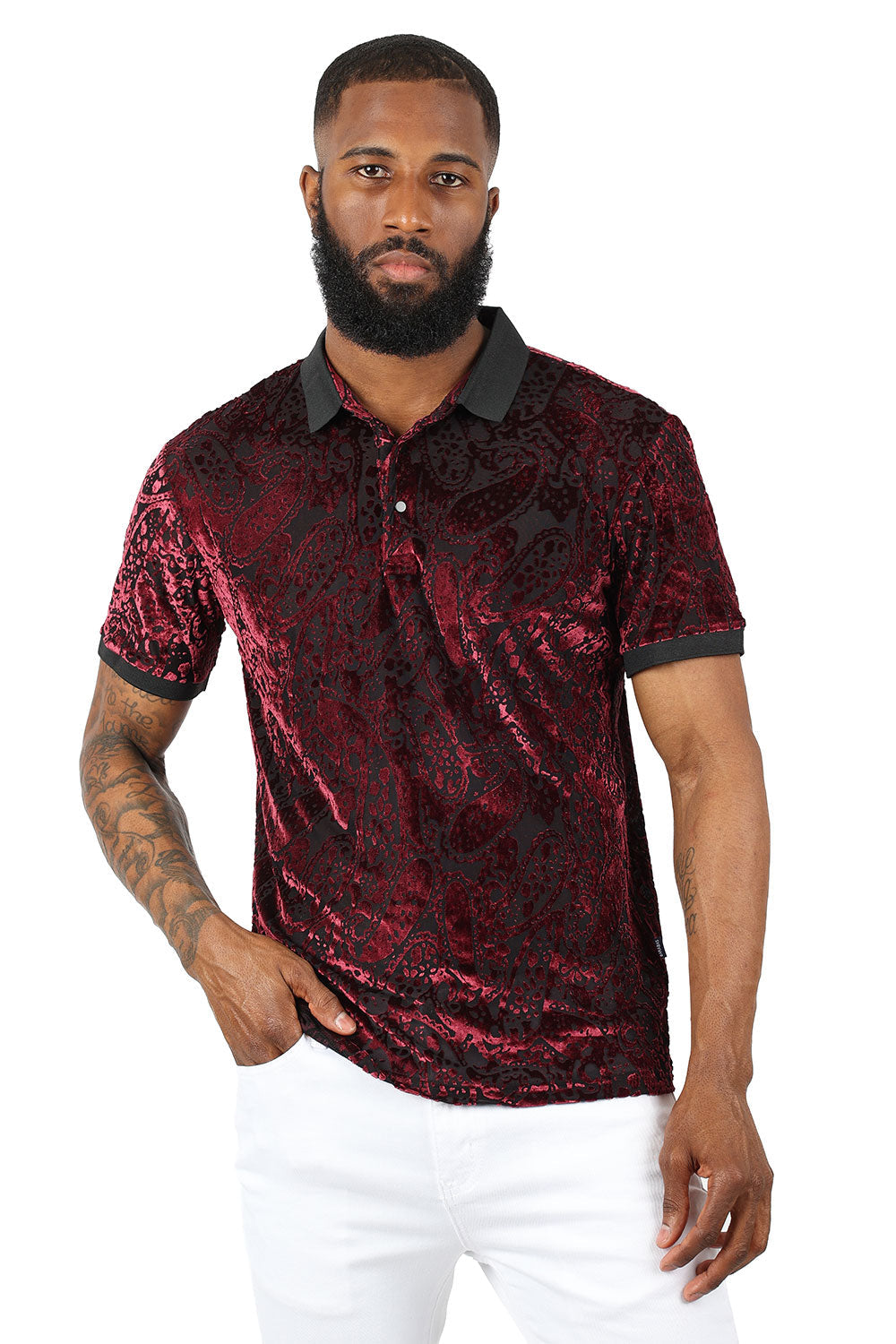Paisley Passion Polo Shirt