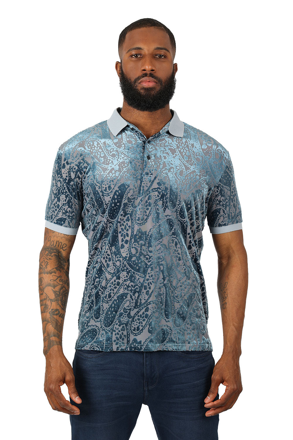 Paisley Passion Polo Shirt
