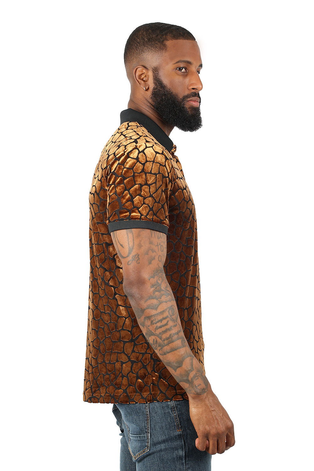 Hidden Leopard Polo Shirt