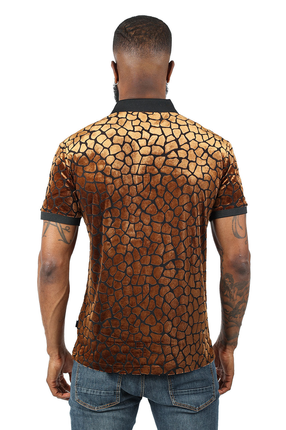 Hidden Leopard Polo Shirt