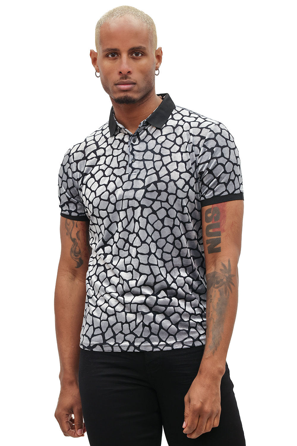 Hidden Leopard Polo Shirt