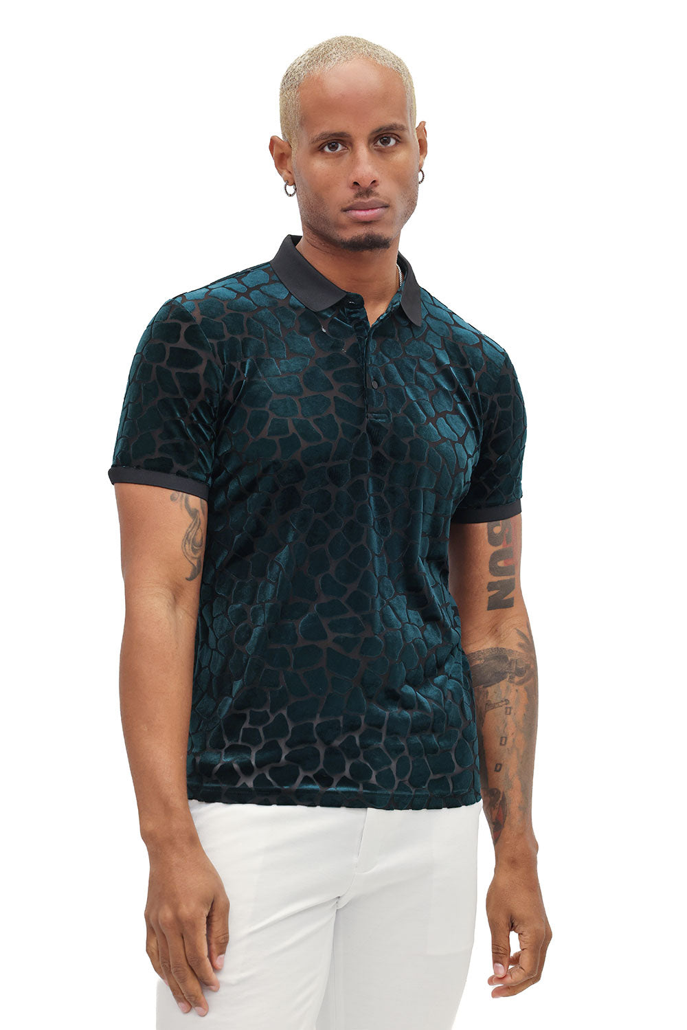 Hidden Leopard Polo Shirt