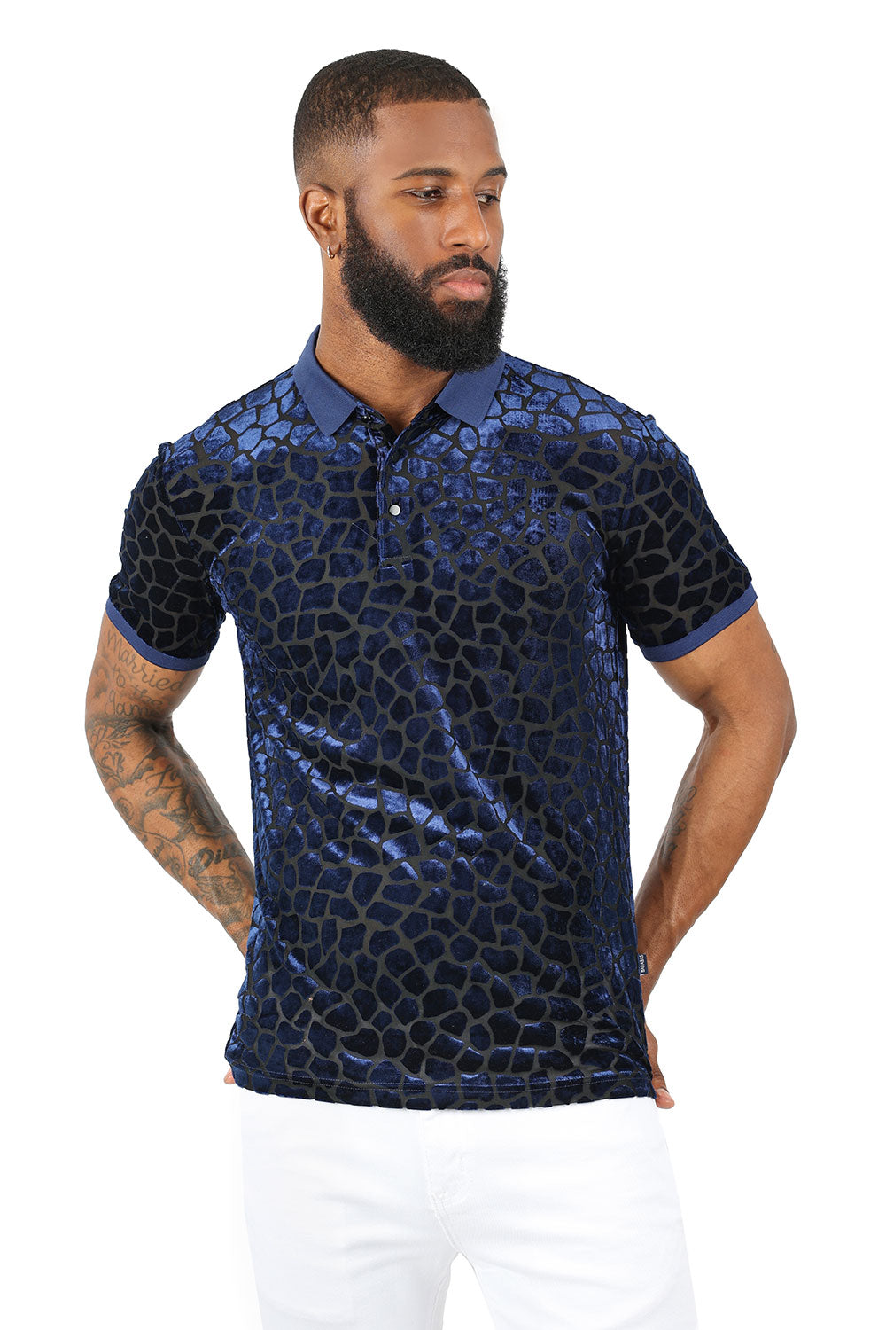 Hidden Leopard Polo Shirt