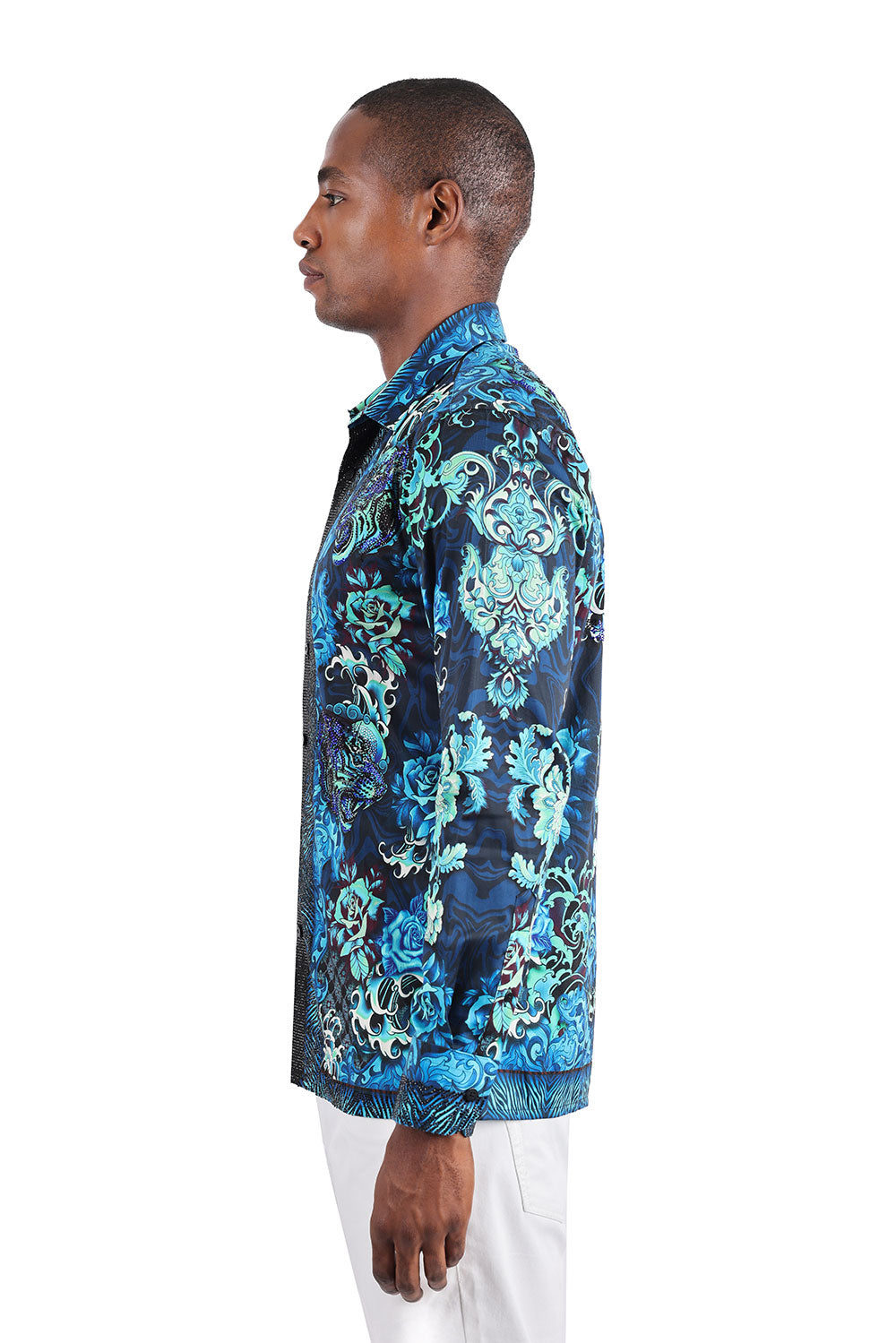 Westerly Tiger Rhinestone Long Sleeve Shirt