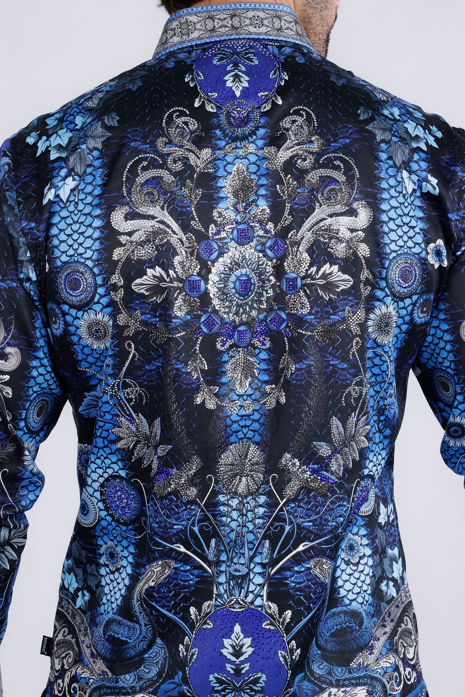 Lively Fancy Rhinestone Long Sleeve Shirt