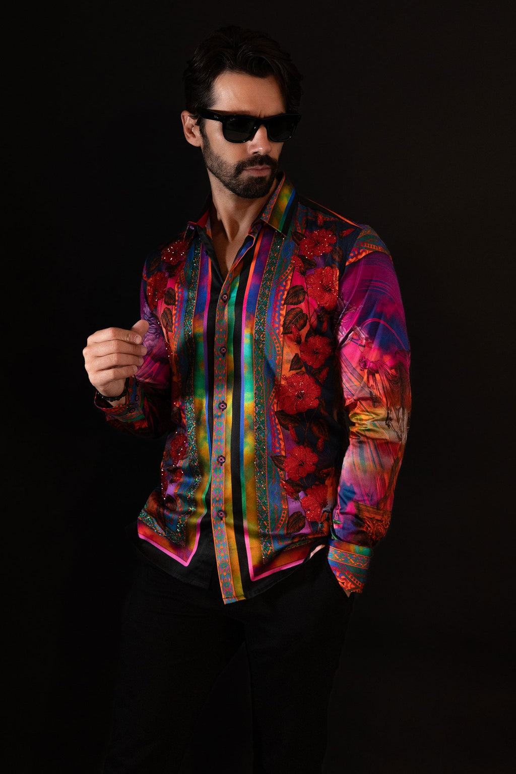 Squinting Dash Stone Long Sleeve Shirt