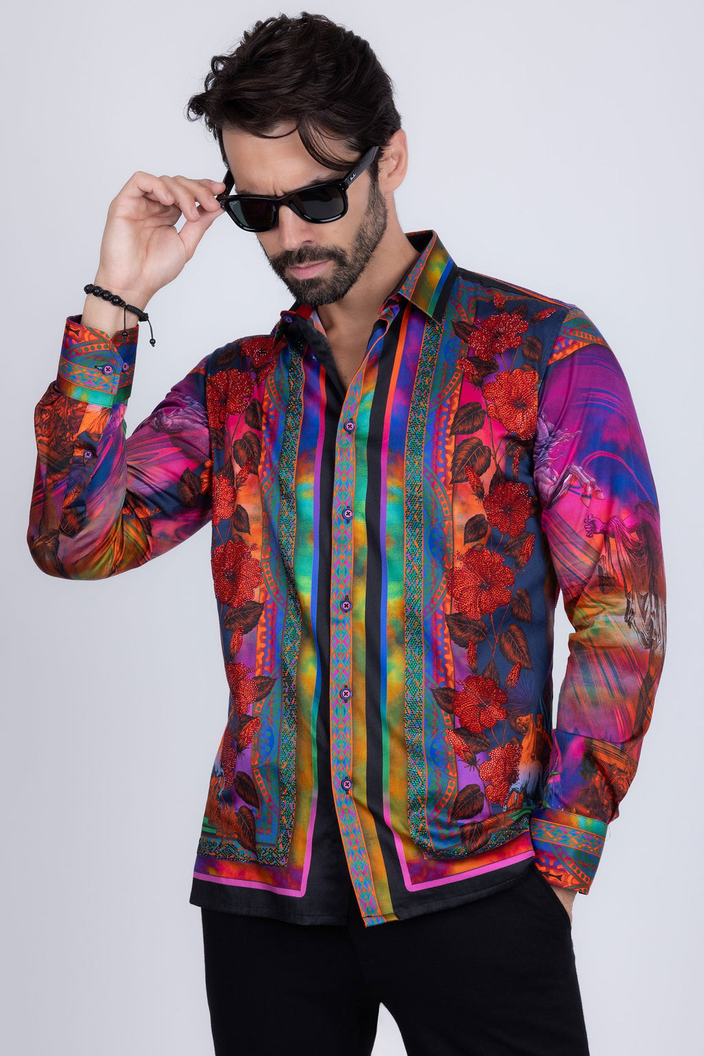 Squinting Dash Stone Long Sleeve Shirt