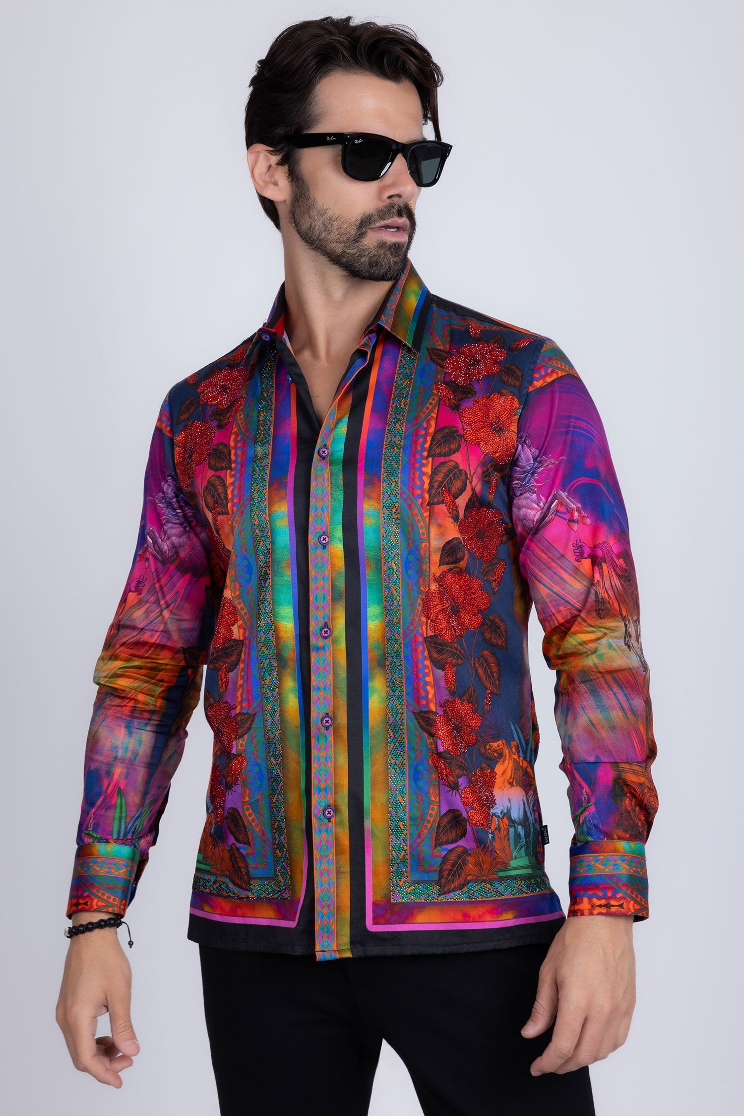 Squinting Dash Stone Long Sleeve Shirt