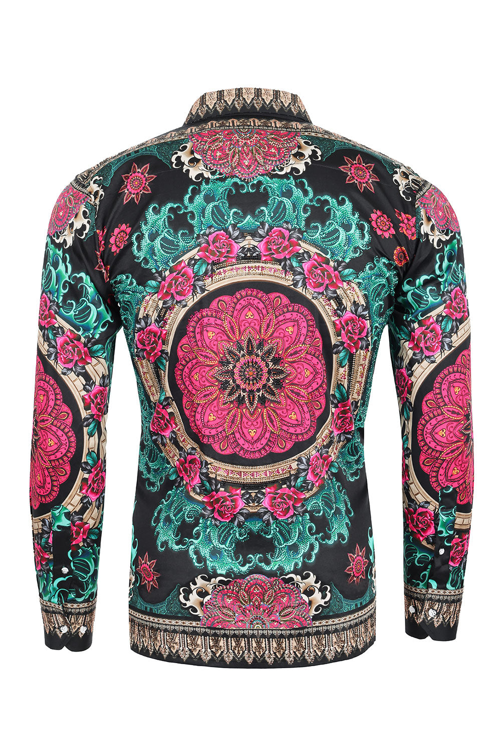 Party Spark Rhinestone Long Sleeve Shirt