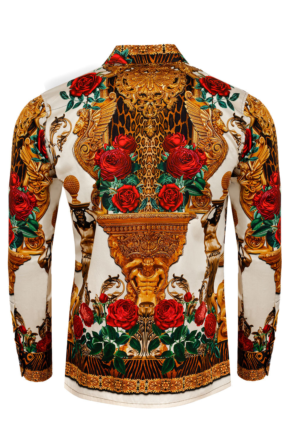 Radiant Sculpt Rhinestone Long Sleeve Shirt