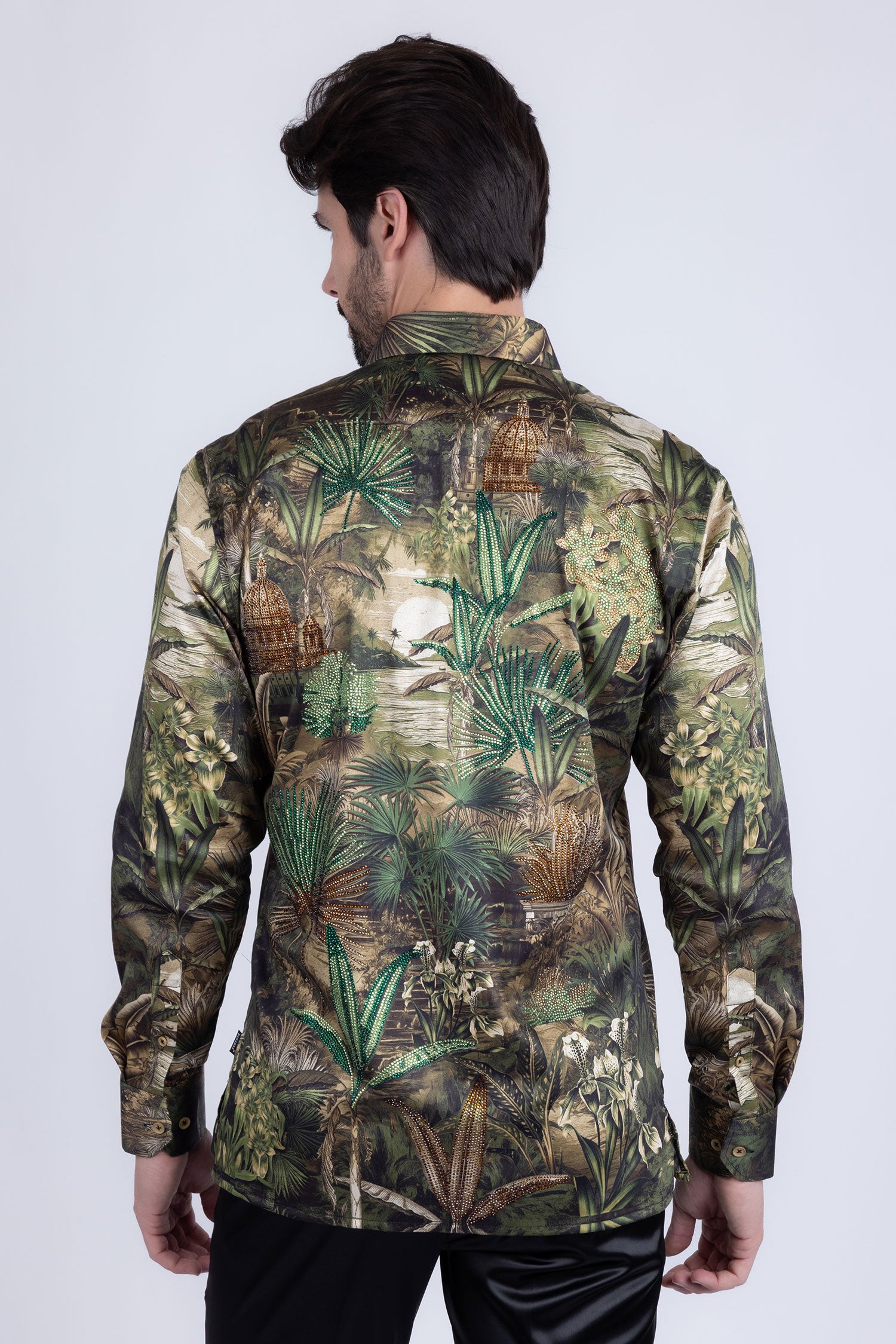 Warsaw Rhinestone Long Sleeve Shirt