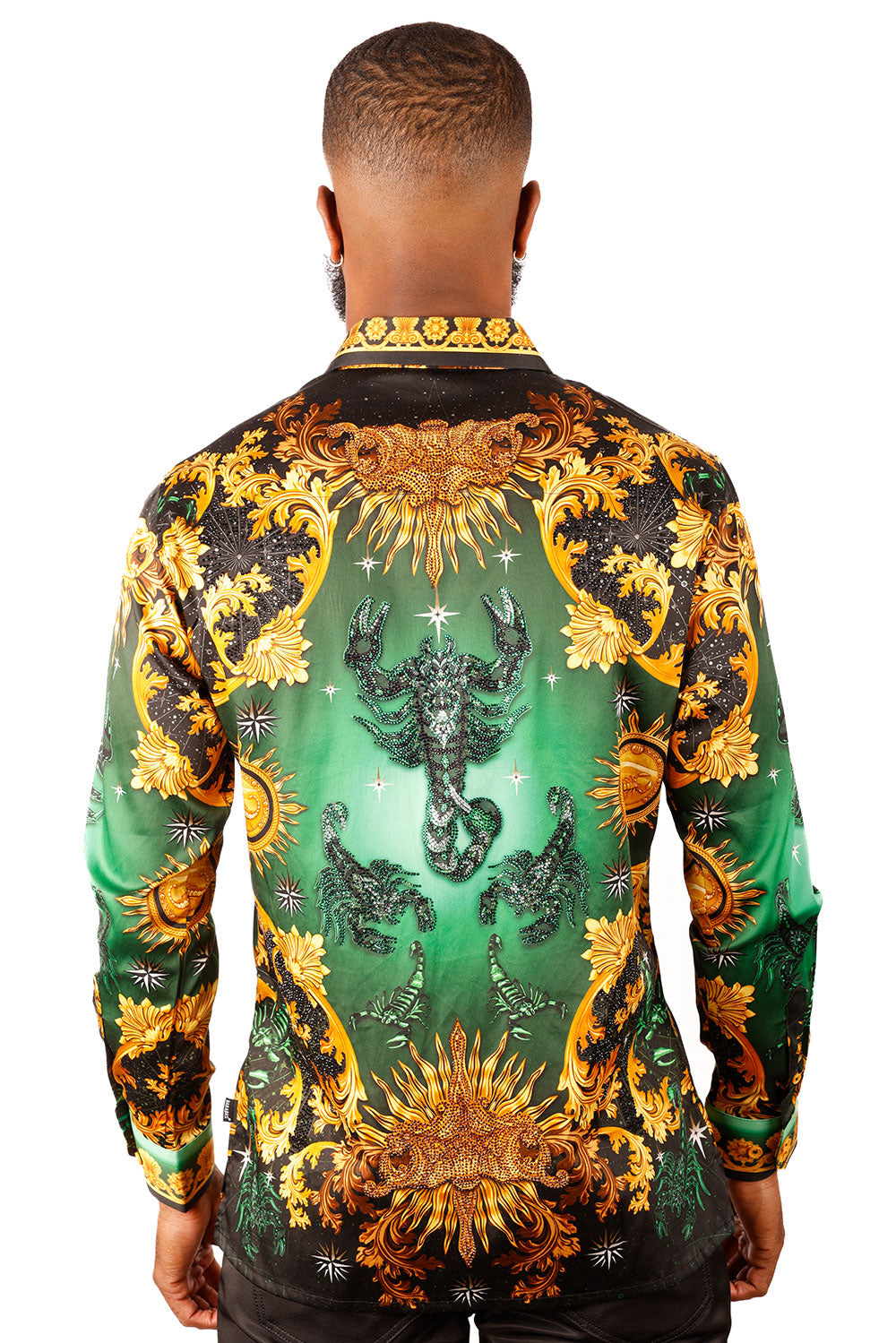Cogent Approach Rhinestone Long Sleeve Shirt