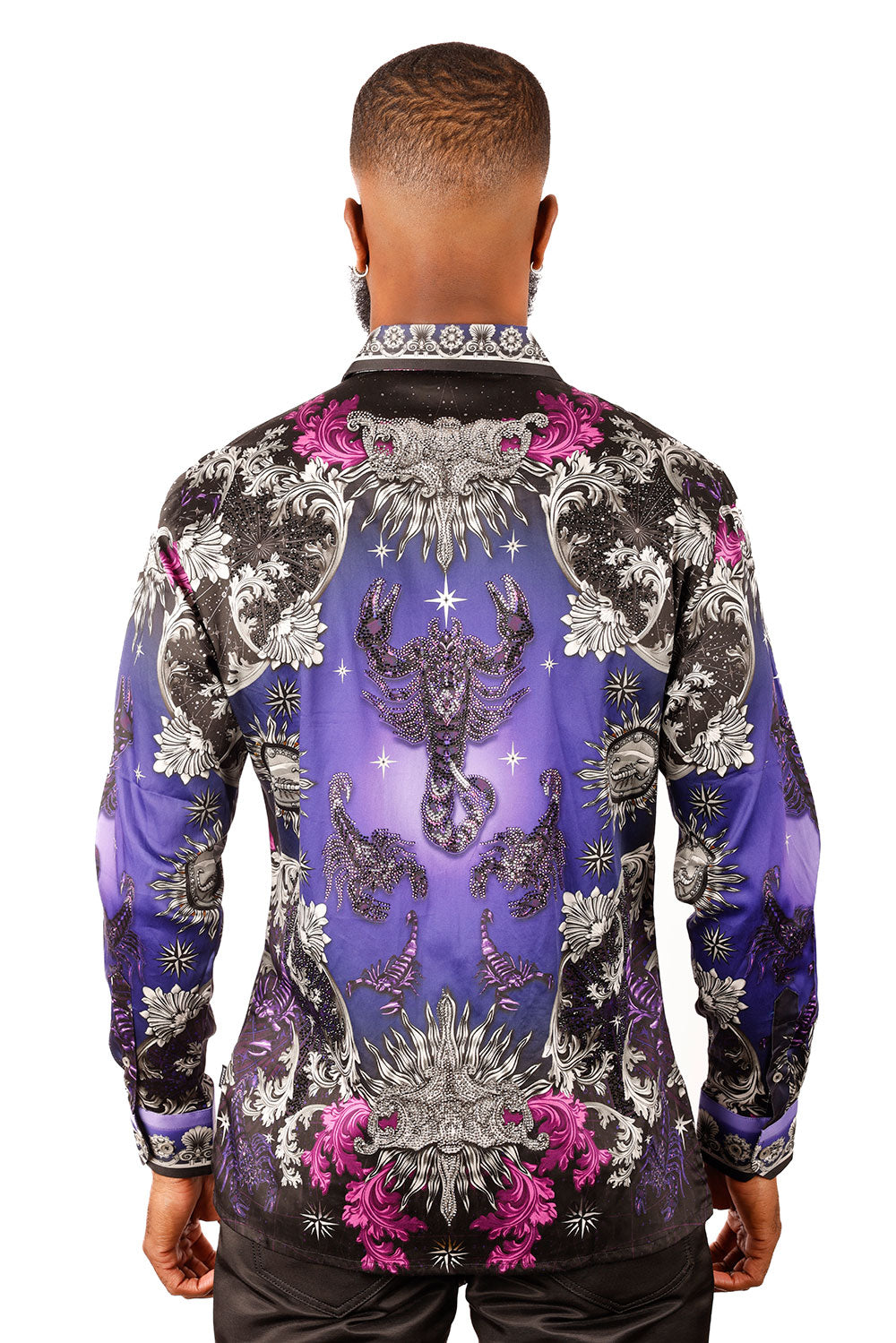 Cogent Approach Rhinestone Long Sleeve Shirt