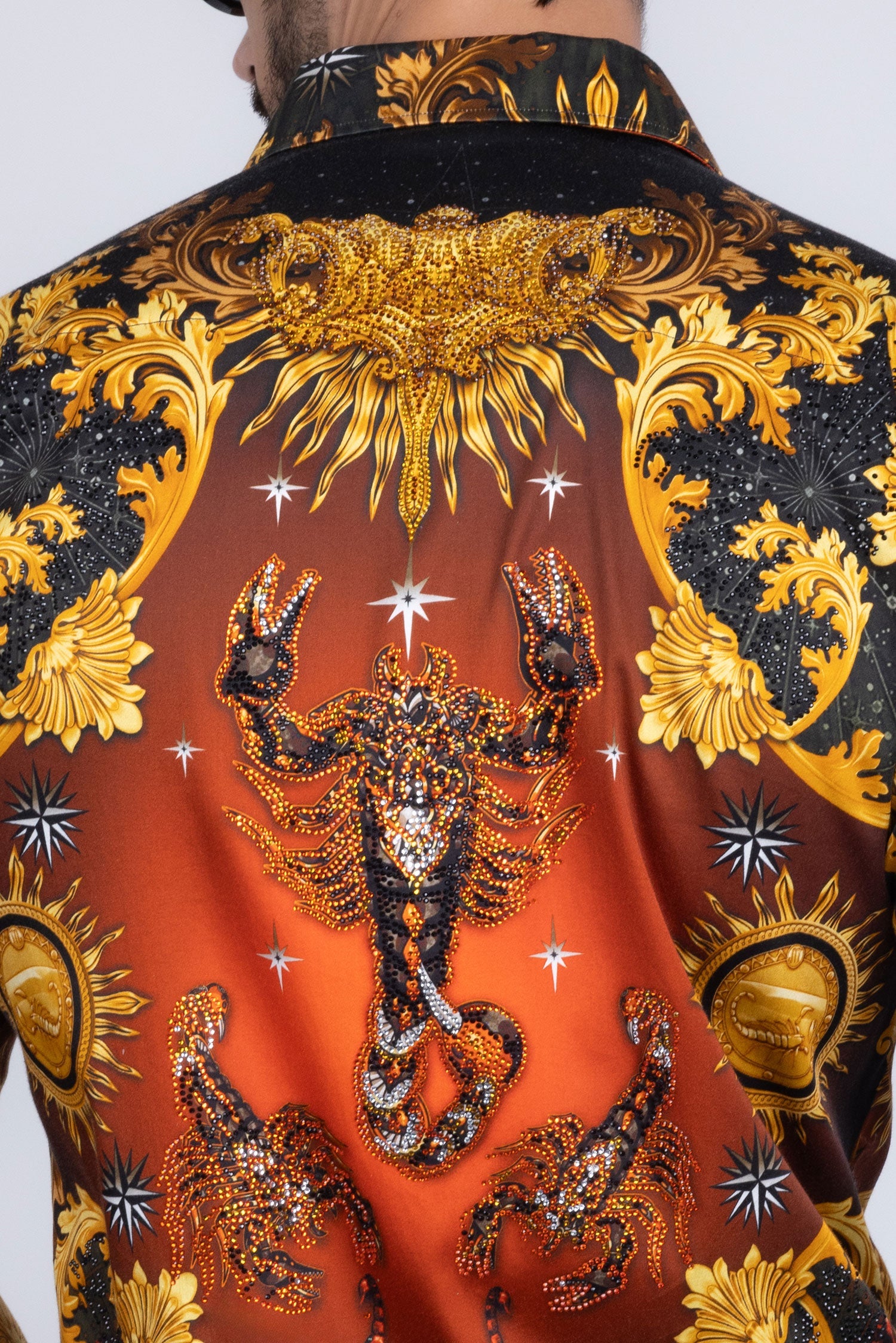 Cogent Approach Rhinestone Long Sleeve Shirt