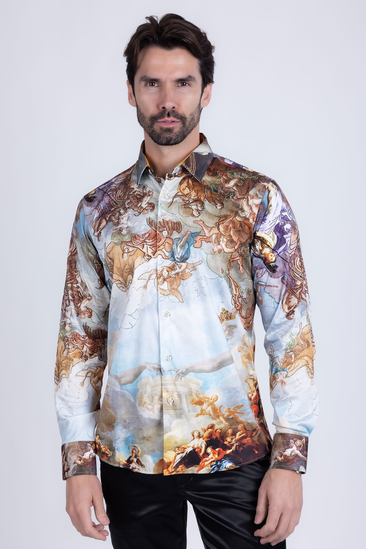 Marrakesh Rhinestone Long Sleeve Shirt